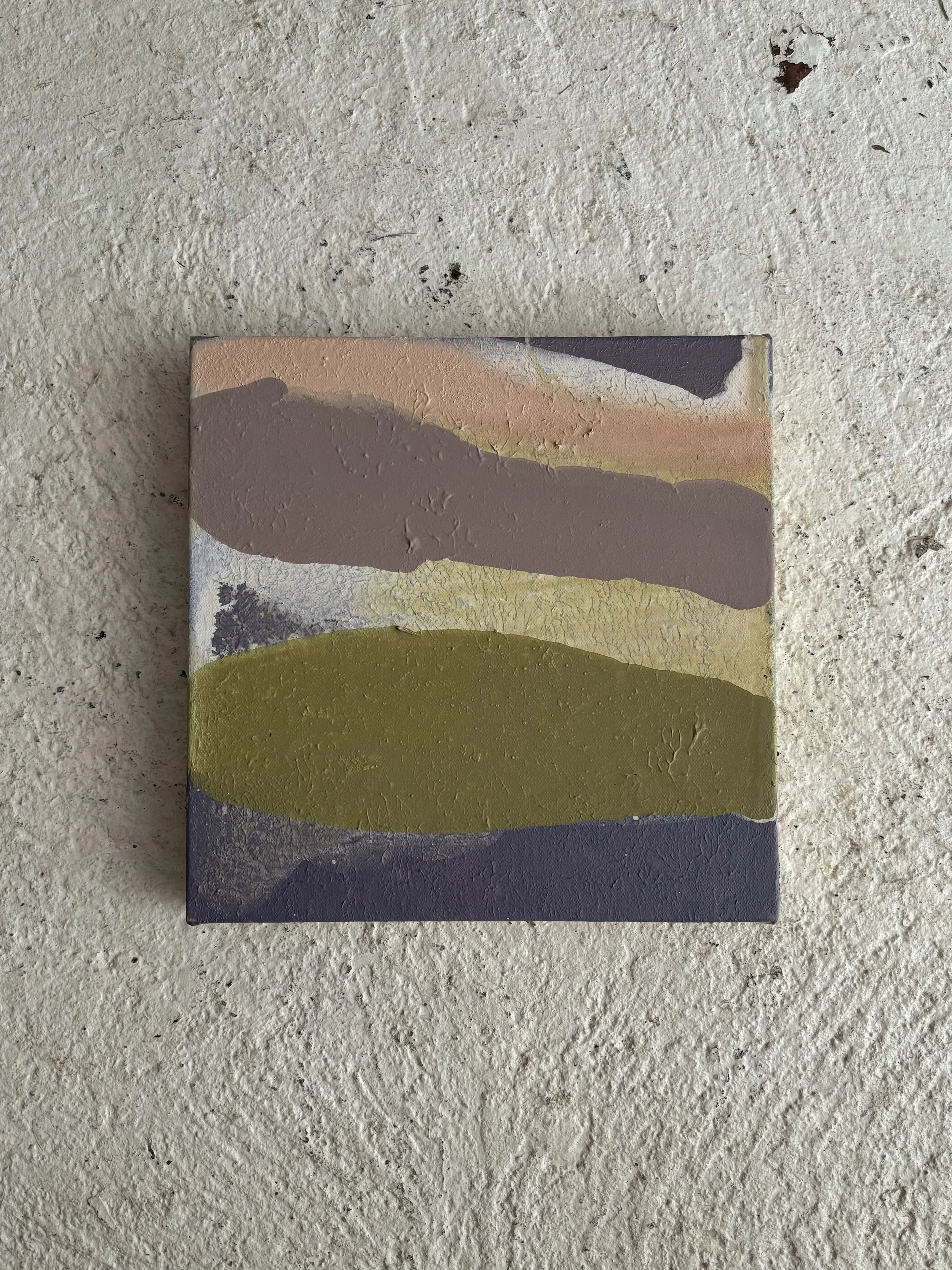 Horizon No. 4 | acrylic on canvas - 10 in x 10 in - 2026