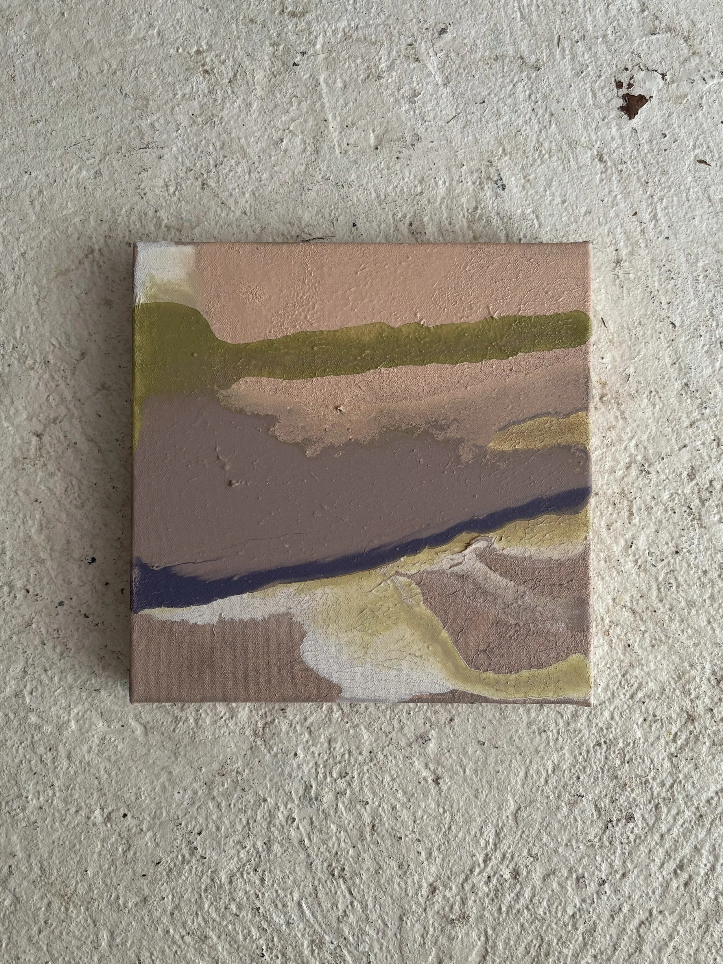 Horizon No. 2 | acrylic on canvas - 10 in x 10 in - 2026