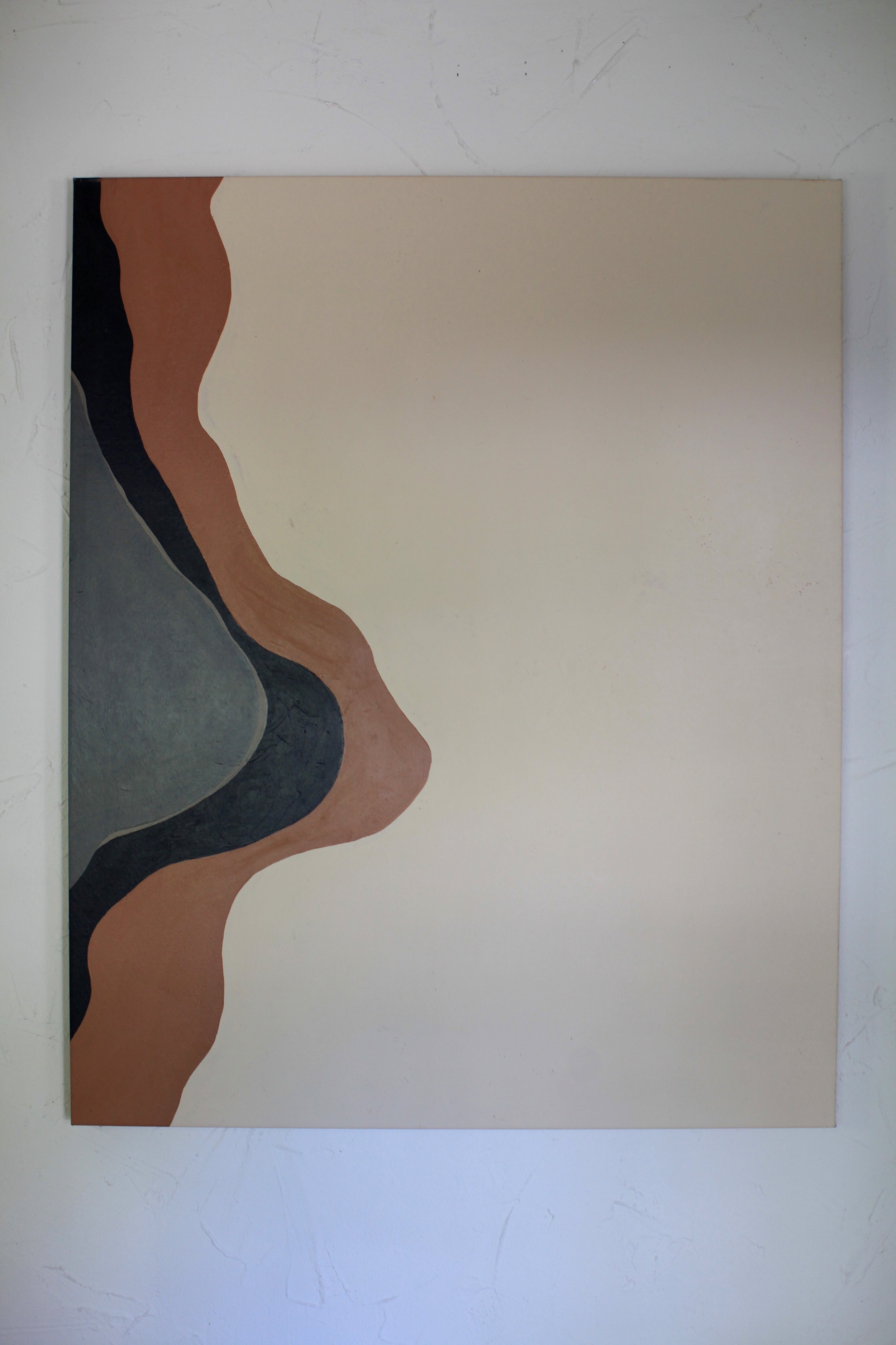 Unknown Sea | acrylic on canvas - 53 in x 66 in