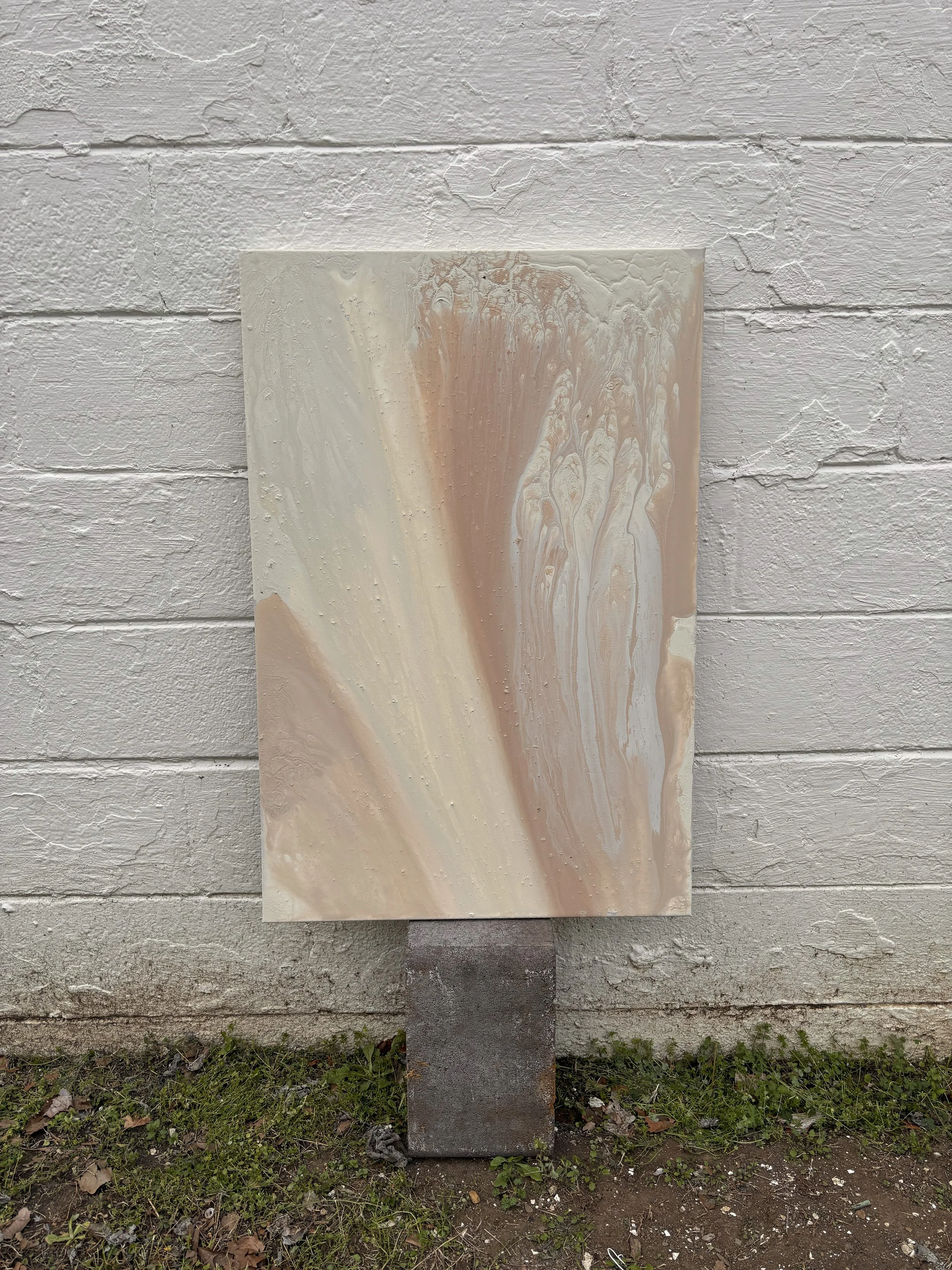 Softening No. 1 | acrylic on canvas - 24 in x 36 in - 2026