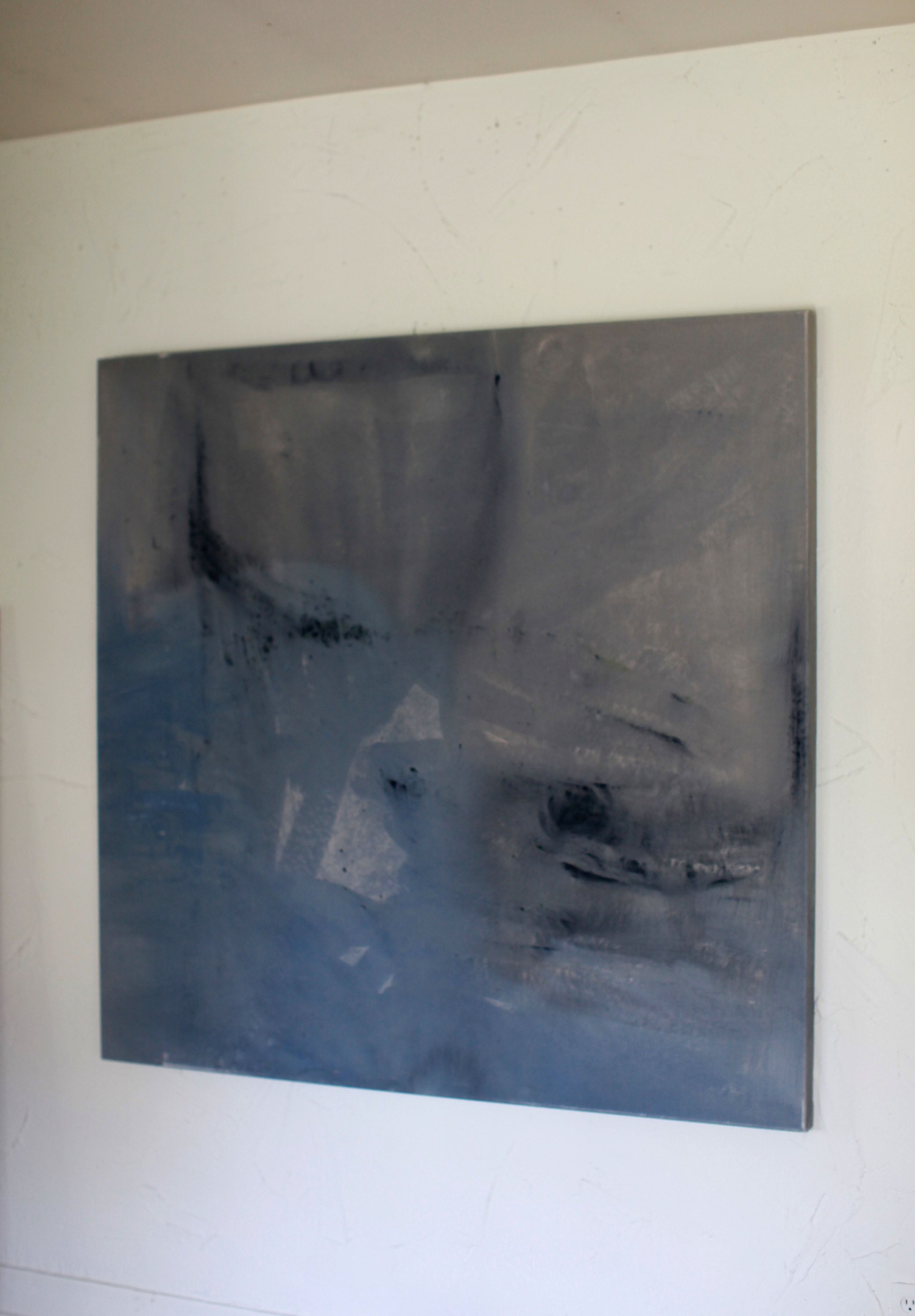 The Deep | acrylic on raw canvas - 71 in x 66 in - 2022