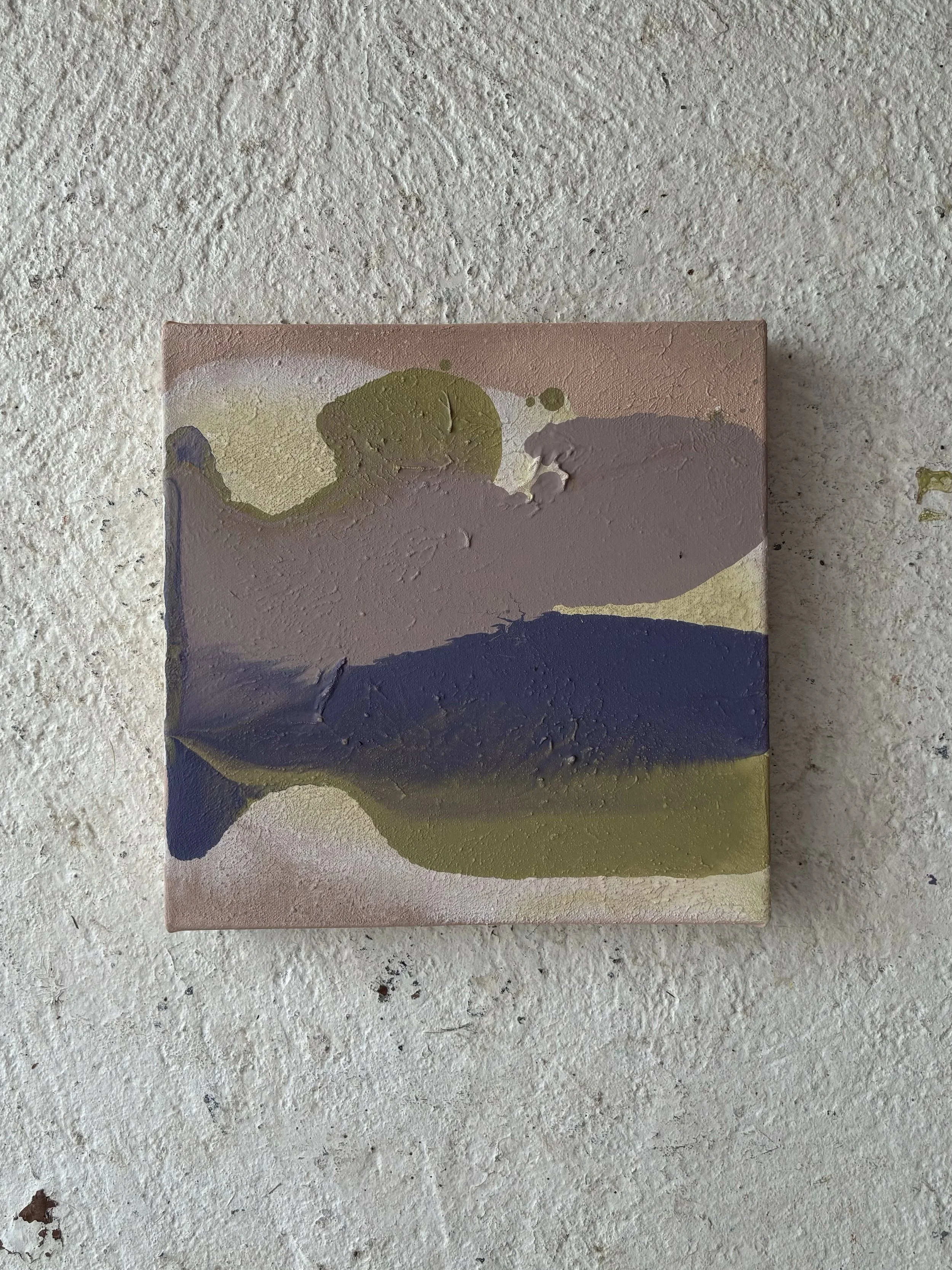 Horizon No. 3 | acrylic on canvas - 10 in x 10 in - 2026