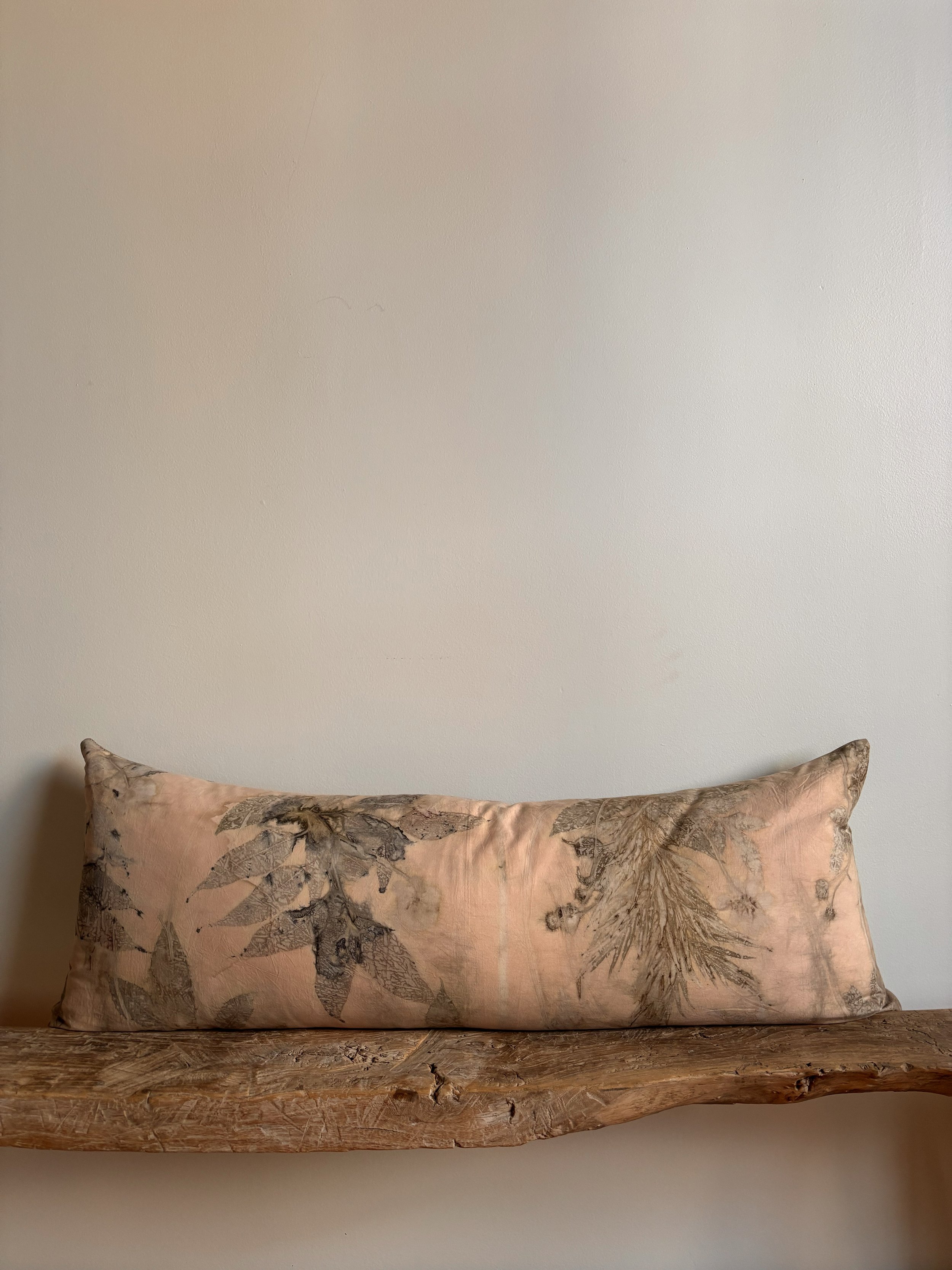 BNM Lumbar Pillow, made with handmade Thai textiles