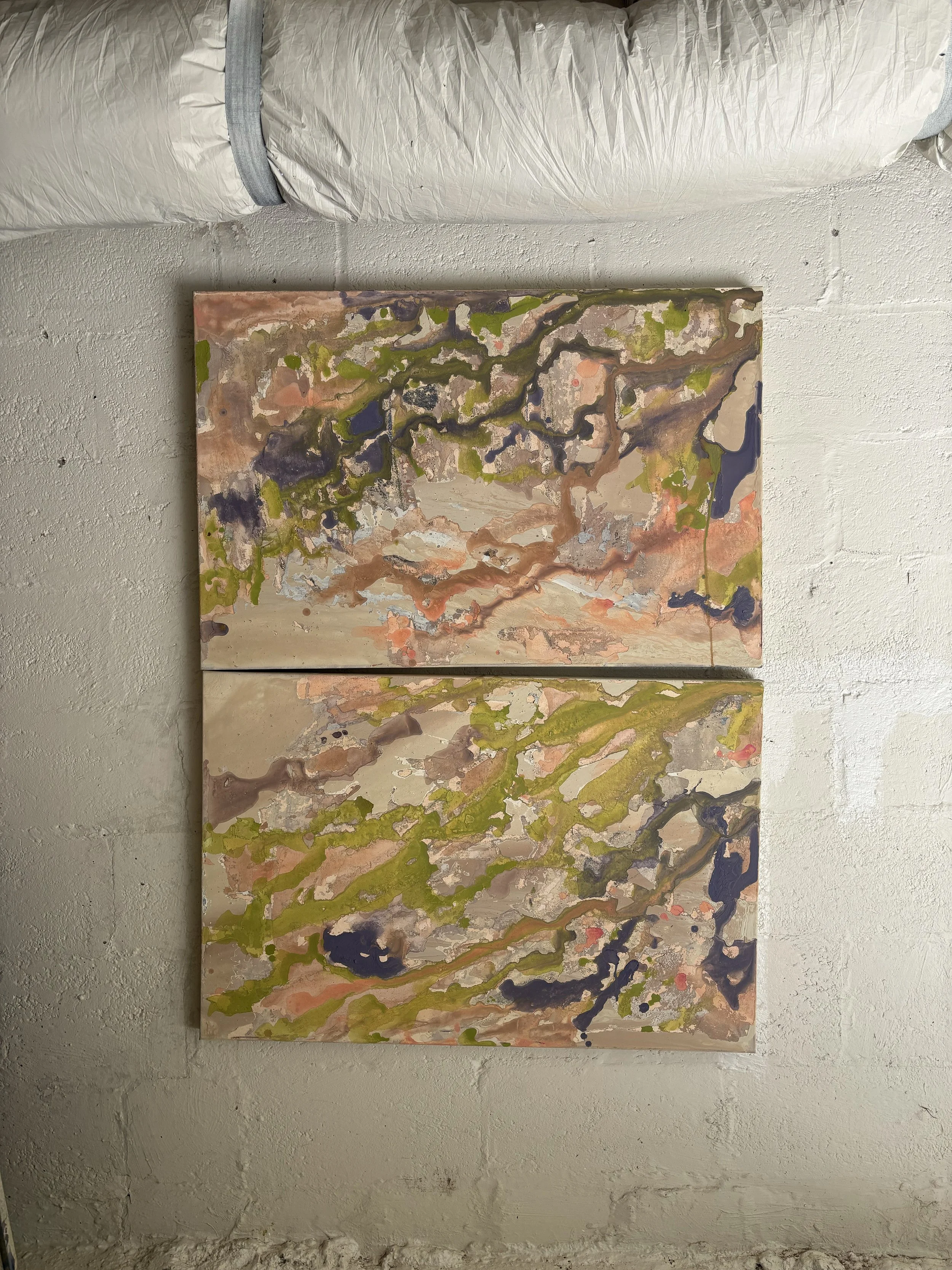 Into The Wild | mixed media on canvas - 36 in x 48 in - 2026