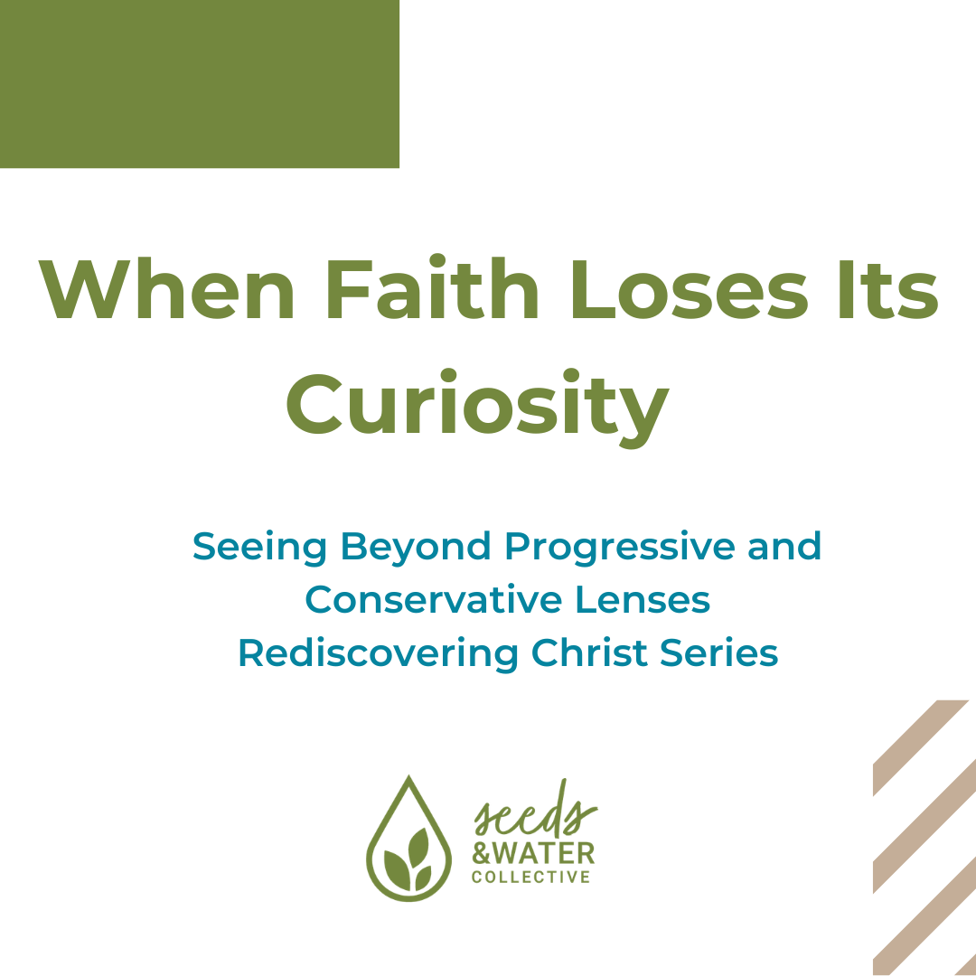 Rediscovering Christ: When Faith Loses Its Curiosity 