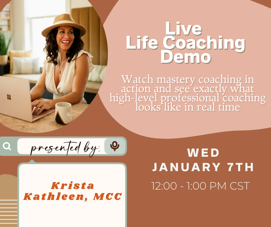 Live Life Coaching Demo 