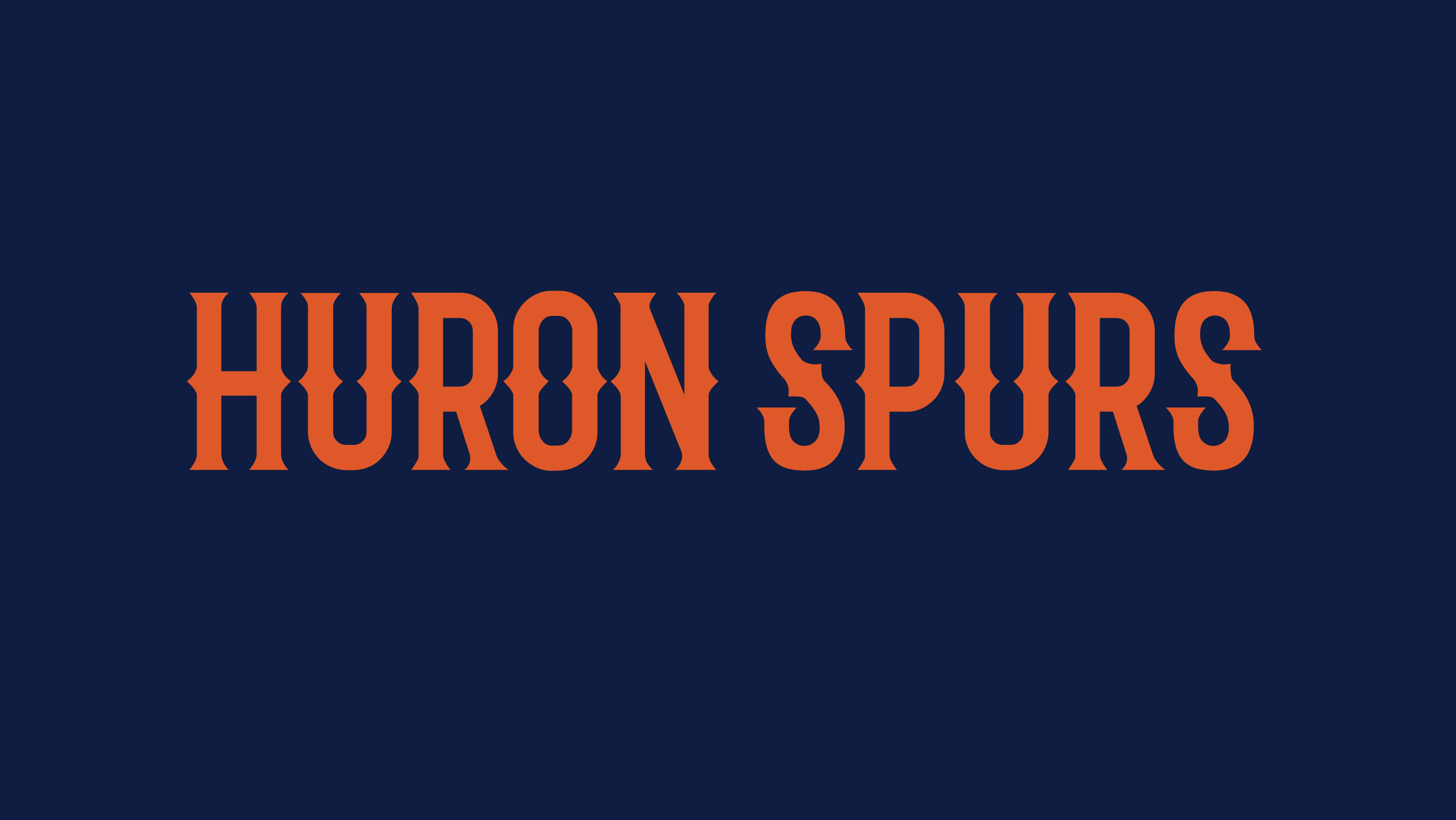Spurs Huron word logo-2.png