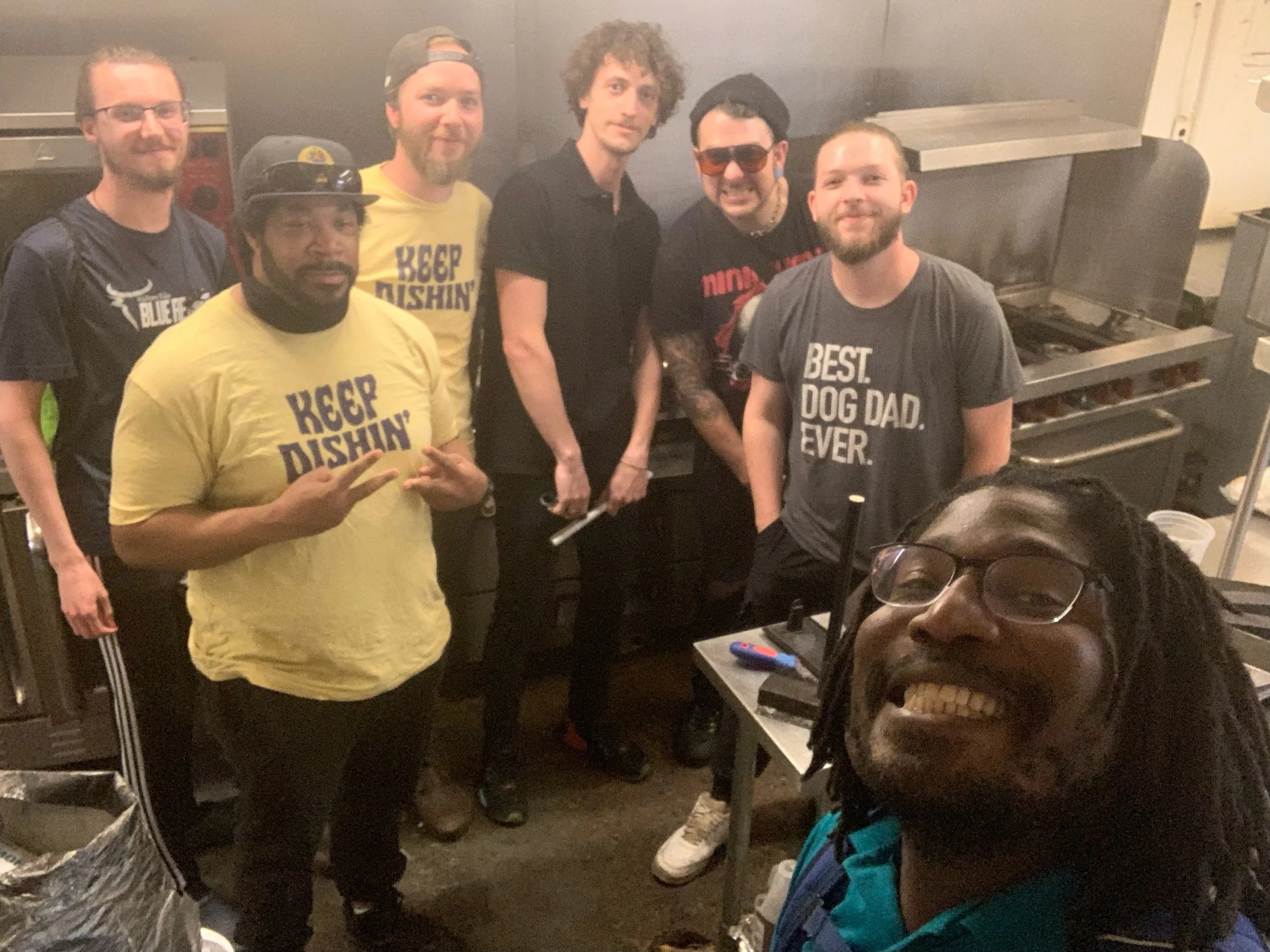 Group of servsafe certified students from food safety class