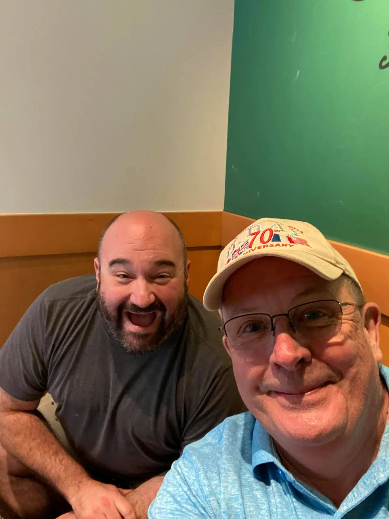 servsafe certified chef with food safety instructor after class