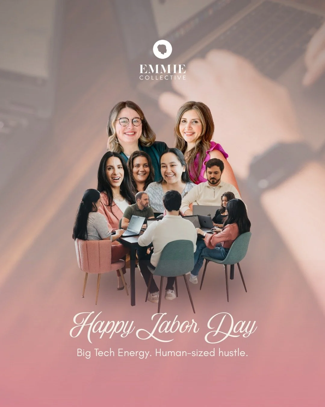 It takes more than automation to make the magic happen.
Here&rsquo;s a glimpse of a few of the people powering the work (and keeping it fun).

Happy Labor Day from EMMIE Collective 💻✨