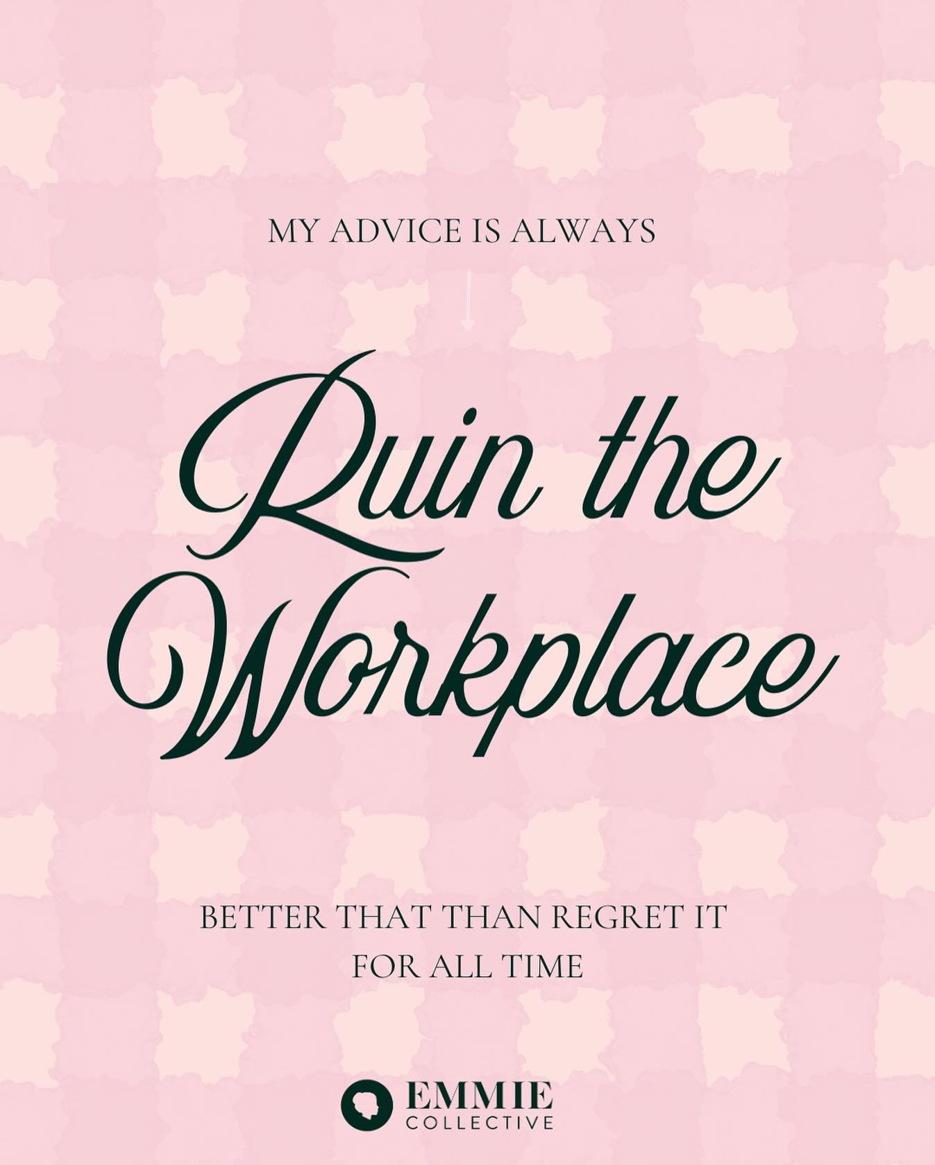 They said women ruined the workplace.

Maybe we did &mdash; the burnout, the boys&rsquo; clubs, the fake &ldquo;family&rdquo; culture.

Call it our &ldquo;we are never ever getting back together&rdquo; era with toxic office norms. 💁&zwj;♀️

#WomenIn