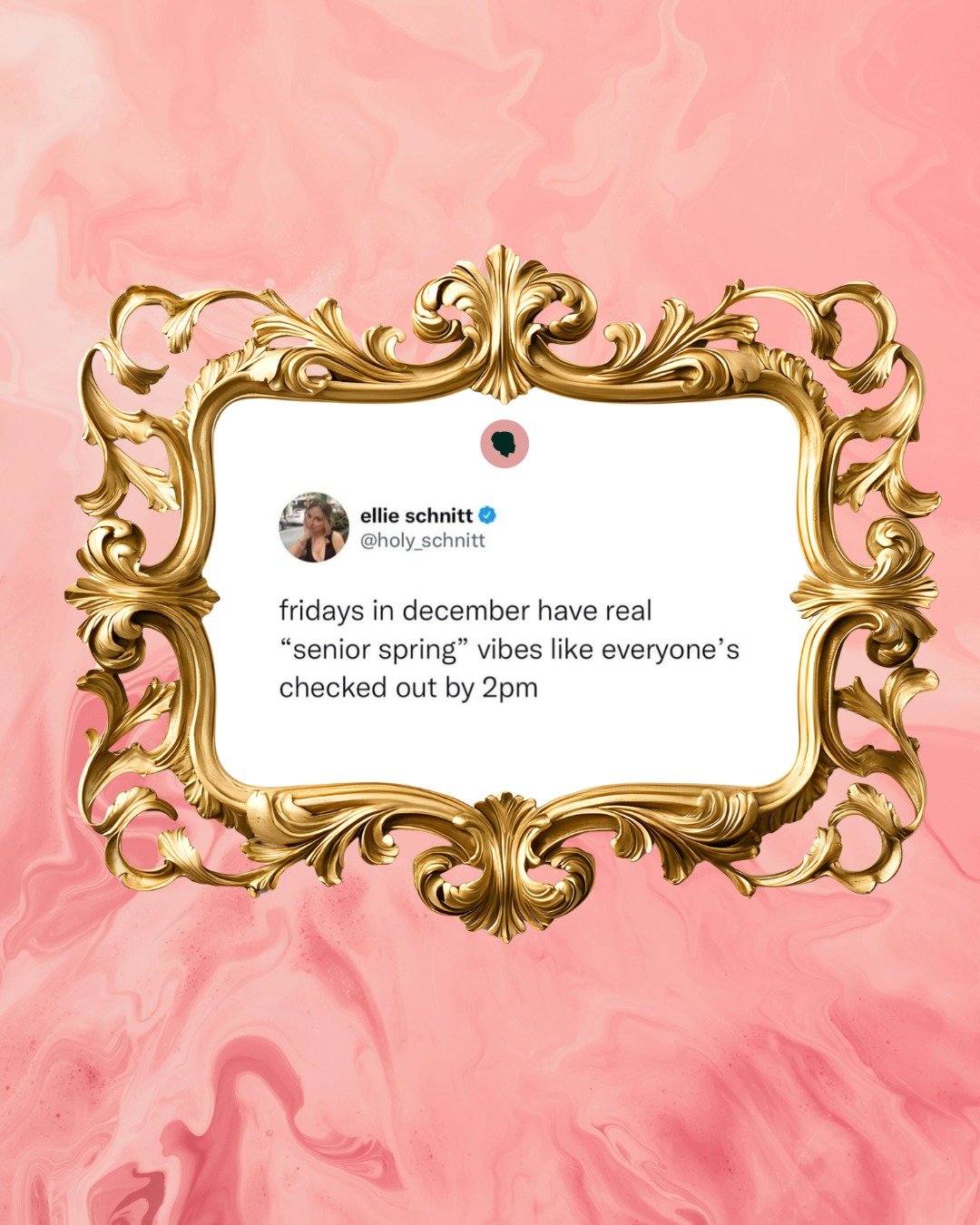 If you&rsquo;re still online after 2 p.m. on a December Friday, we&rsquo;re concerned.

#fridayfeels  #decembervibes  #workmemes  #corporatememes  #officehumor  #relatableworkmemes  #millennialworklife  #genzworklife  #endofyearenergy #weekendloading