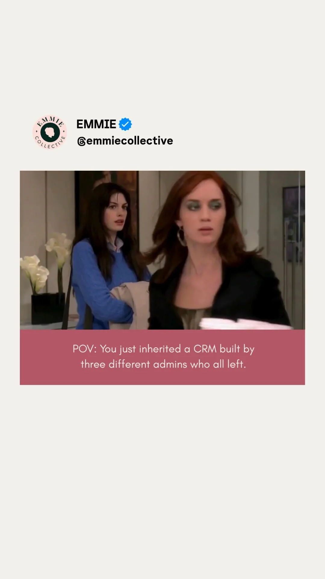 There's a field called DO_NOT_USE_OLD. There are 14 duplicate companies named Acme. Lead source says 'Webinar' on contacts from 2018. You grab a coffee and get to work.

#marketingops  #crm  #opslife  #dirtydata  #martech