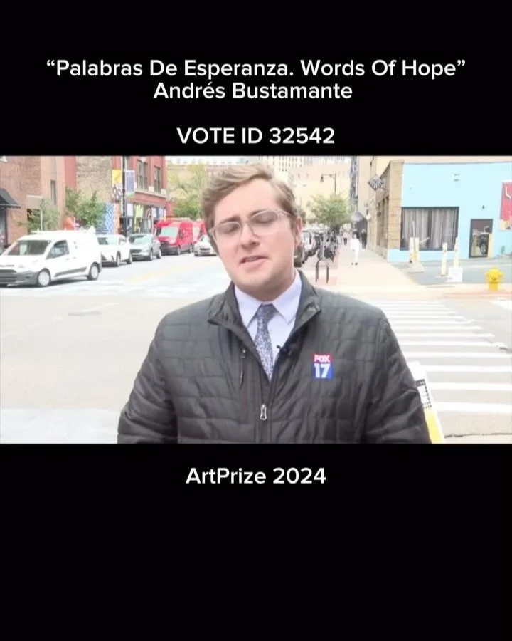 FOX 17 News - GRAND RAPIDS, Mich. &mdash; 
&ldquo;With a little under a week left of ArtPrize 2024, there is still time to canvass the downtown area for art of all kinds. One sculpture on Commerce is inviting everyone to come contribute, adding to it
