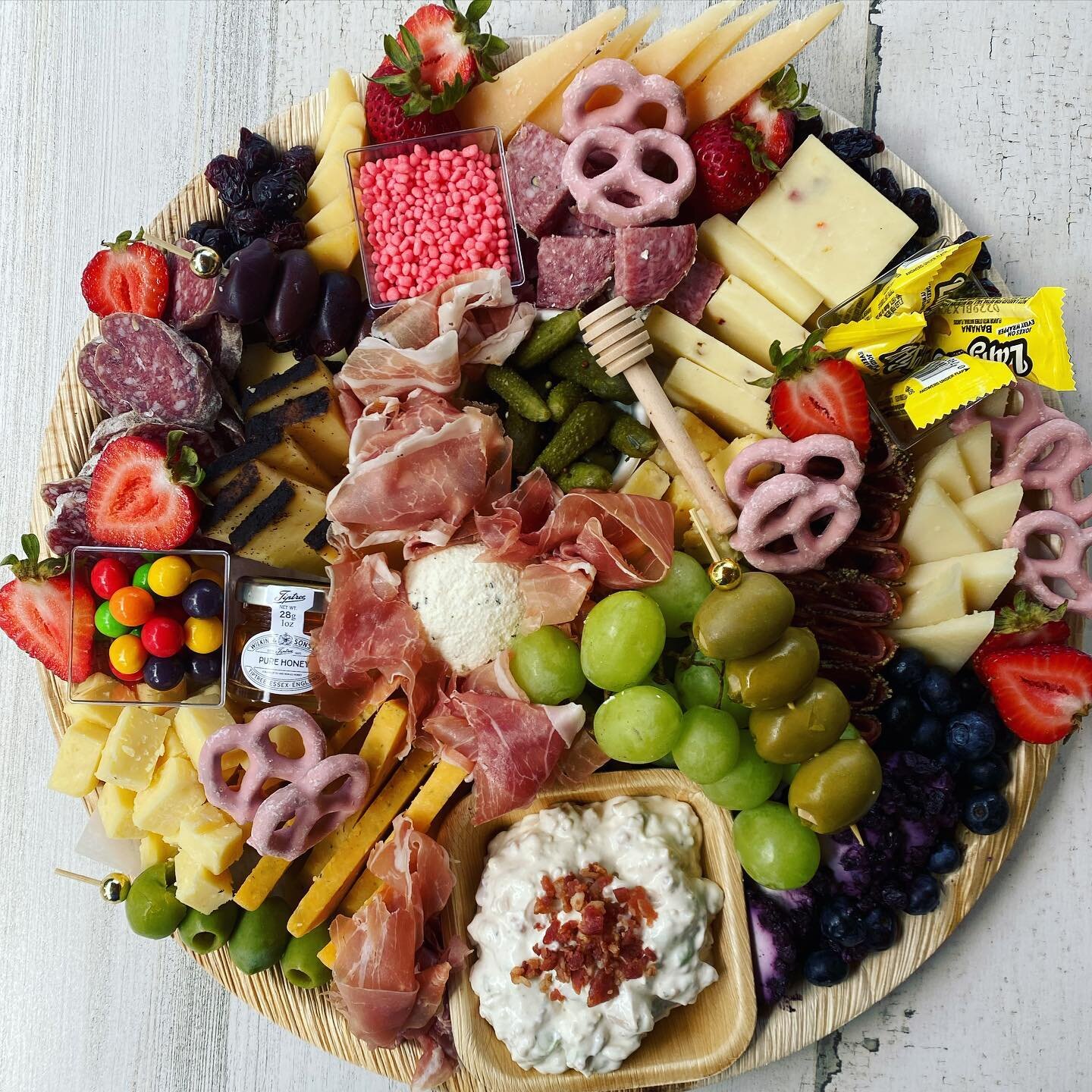 BIRTHDAY PLATTER::: Swipe to see the TRANSFORMATION 😜
*
I created this platter for a special birthday boy who used to come visit us back in the @mycheeseshoppe days! I swear he could barely say &quot;cheese&quot; when he first started coming in. He 