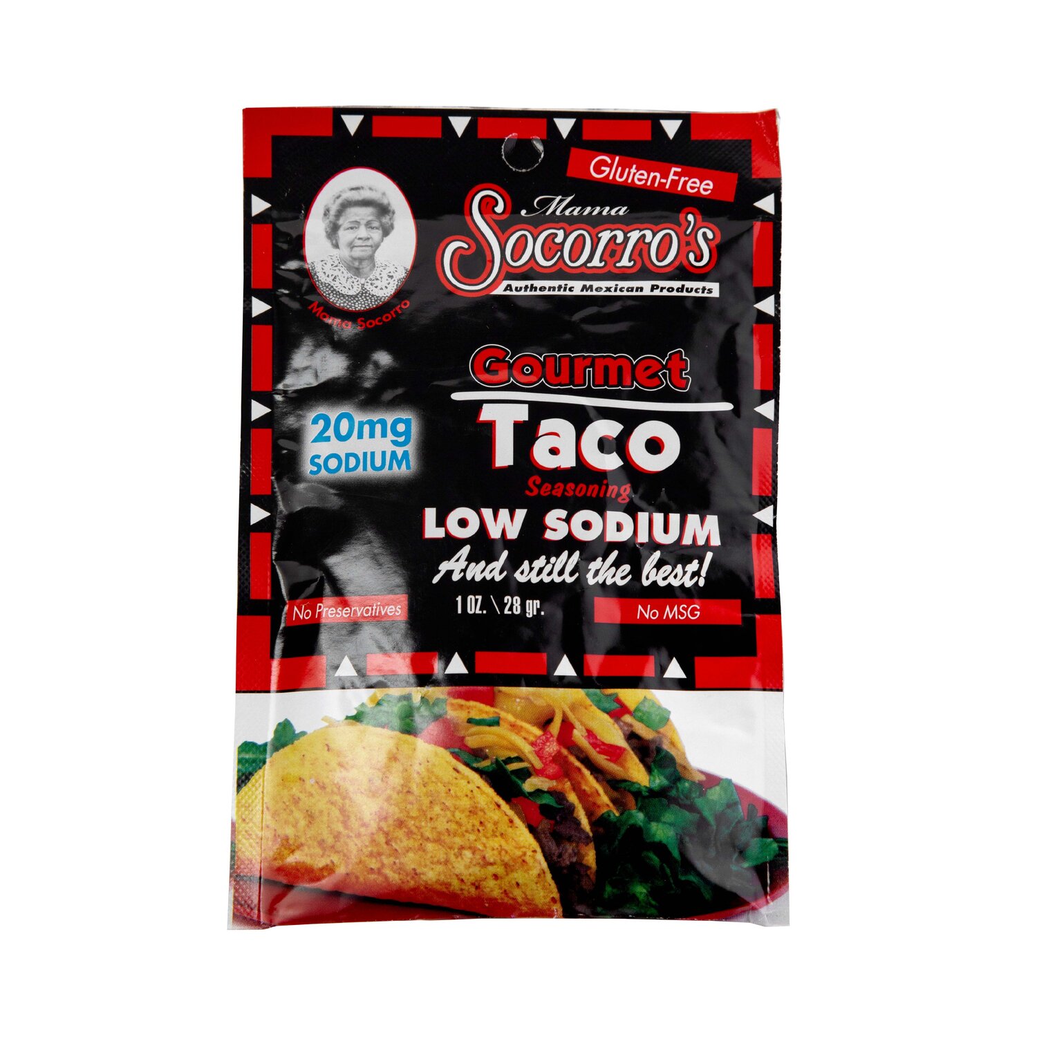 Mama Socorro's Low Sodium Taco Seasoning Mix — Mama Socorro's