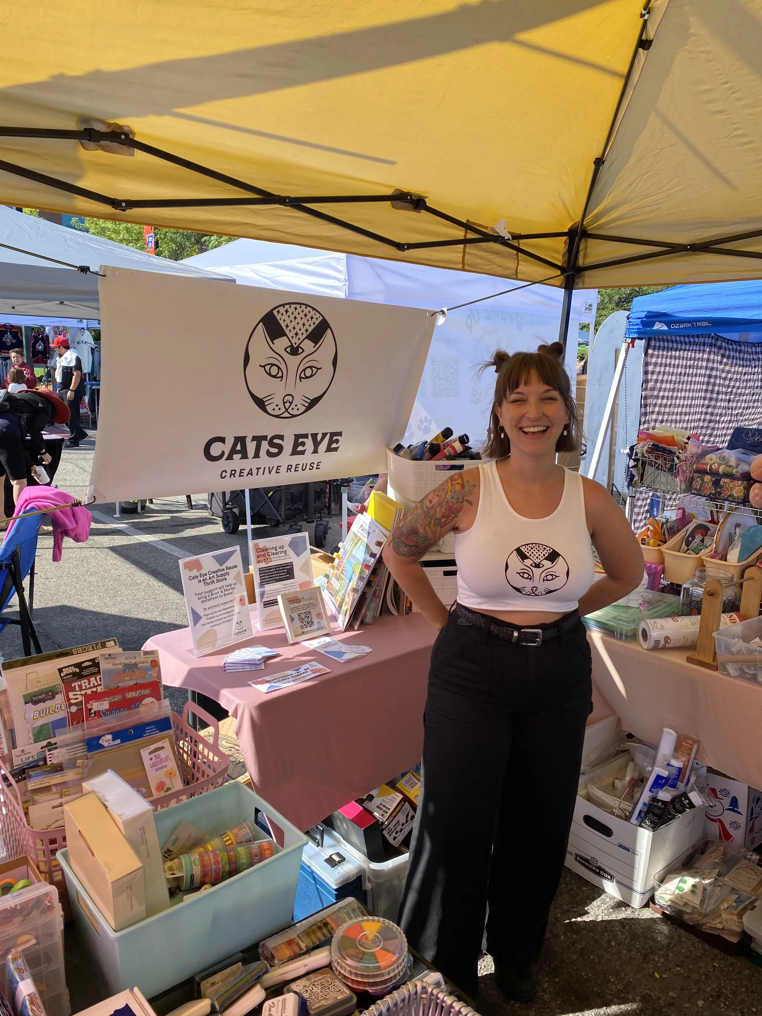 Cats Eye Creative Reuse in the Words of Shay