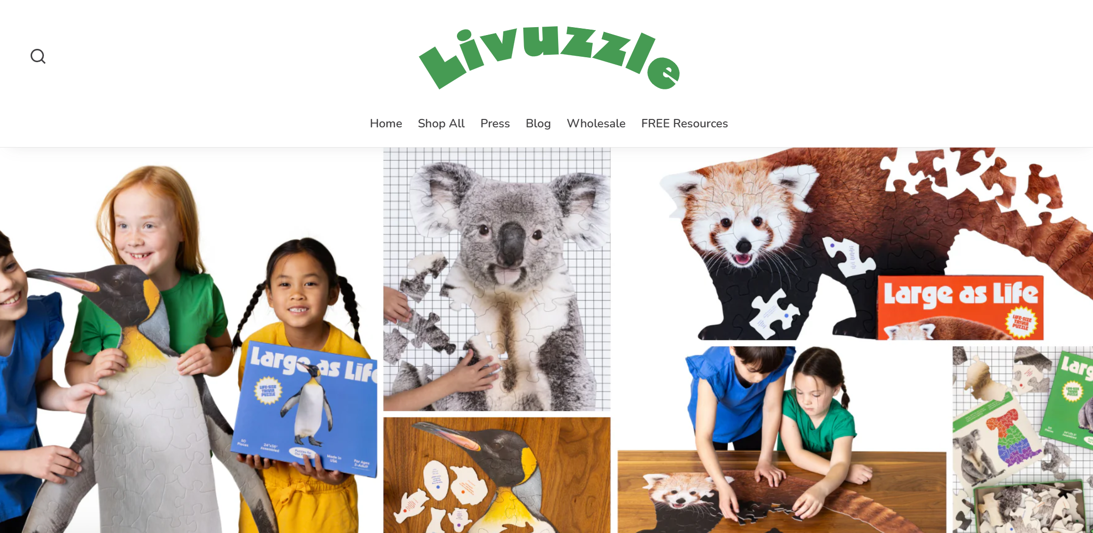 Livuzzle’s Life Sized Puzzles
