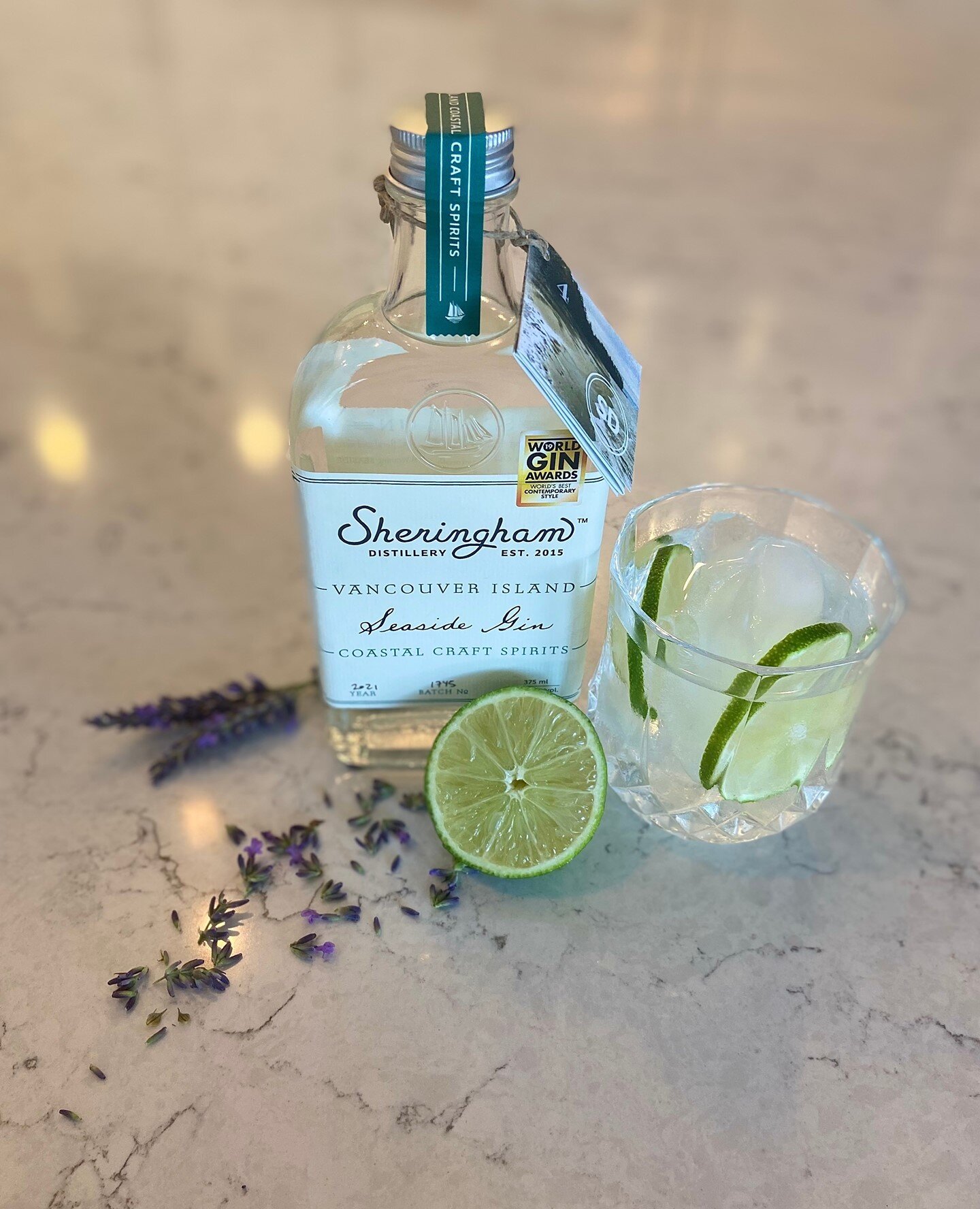 Where are all my Gin lovers at?! 🙋&zwj;♀️⁠
⁠
Have you ever tried @sheringhamdistillery⁠'s Seaside Gin? They're a local distillery from Sooke who have become so popular throughout the whole island. ✨⁠
⁠
We love making G&amp;T's with their Gin so much