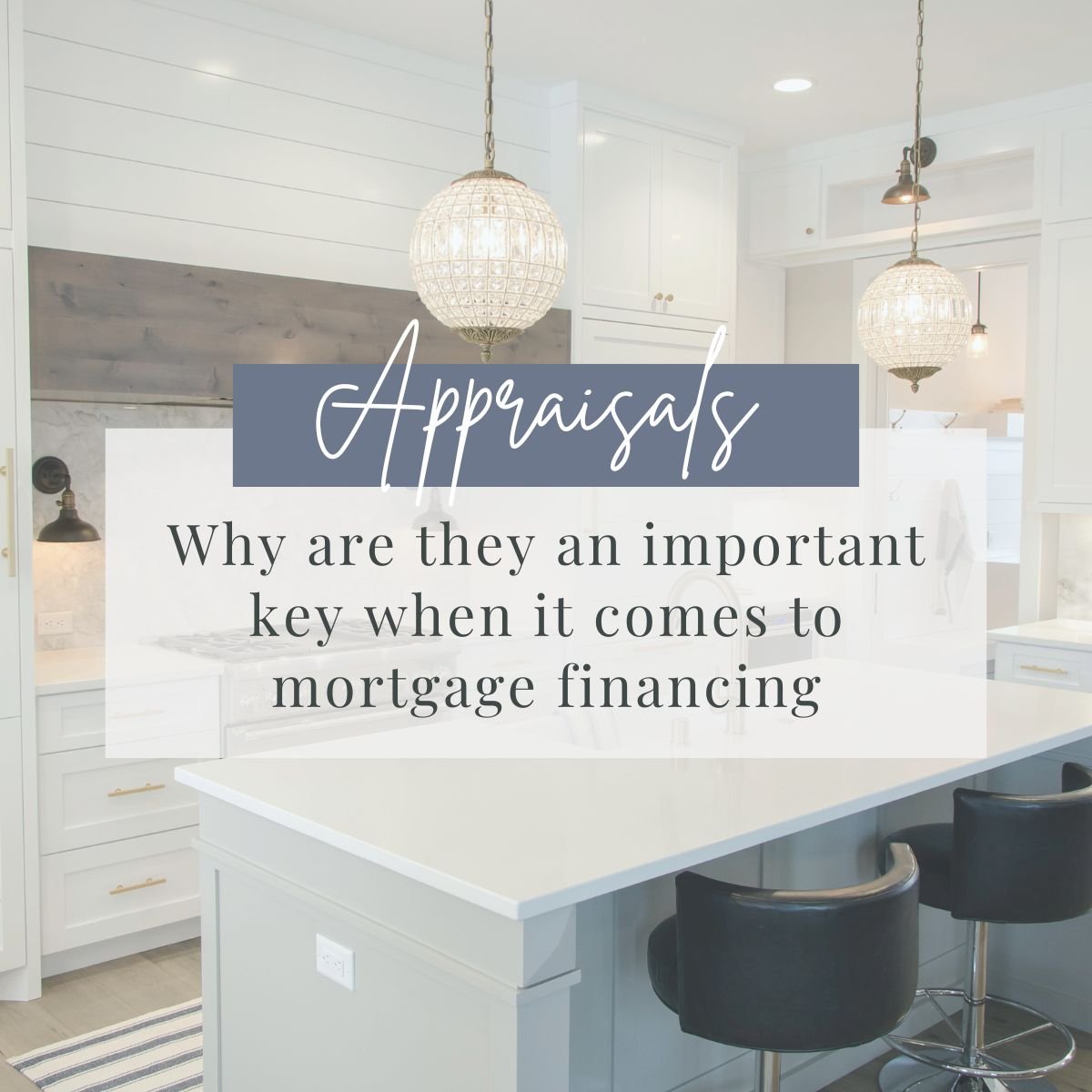 Why are appraisals such an important key when it comes to mortgage financing? 🏡🔑 Think of them as the reality check for your home&rsquo;s value! Appraisals ensure the property is worth what you&rsquo;re paying for it (and what the lender is willing