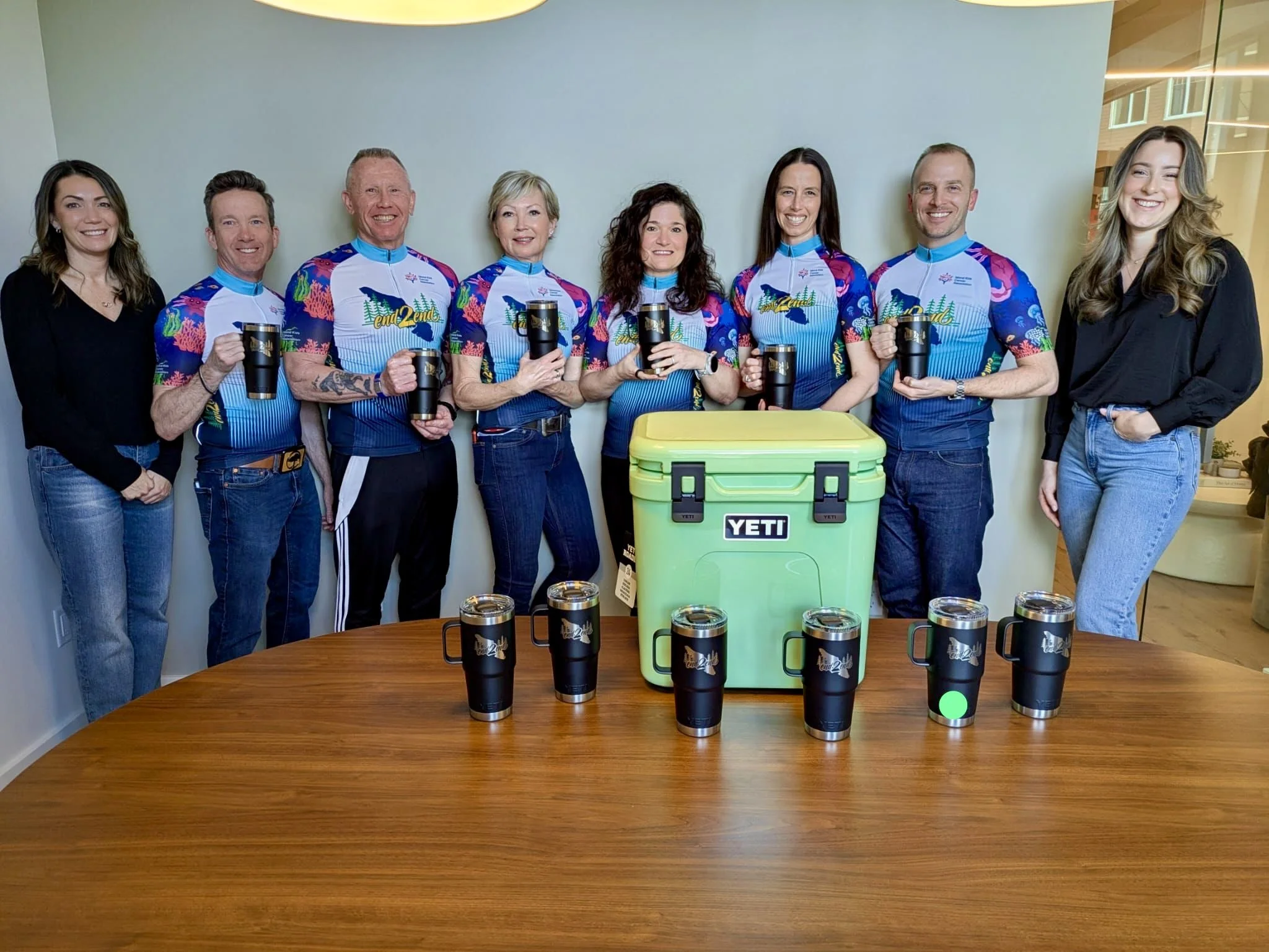 yeti fundraiser end 2 end cancer ride