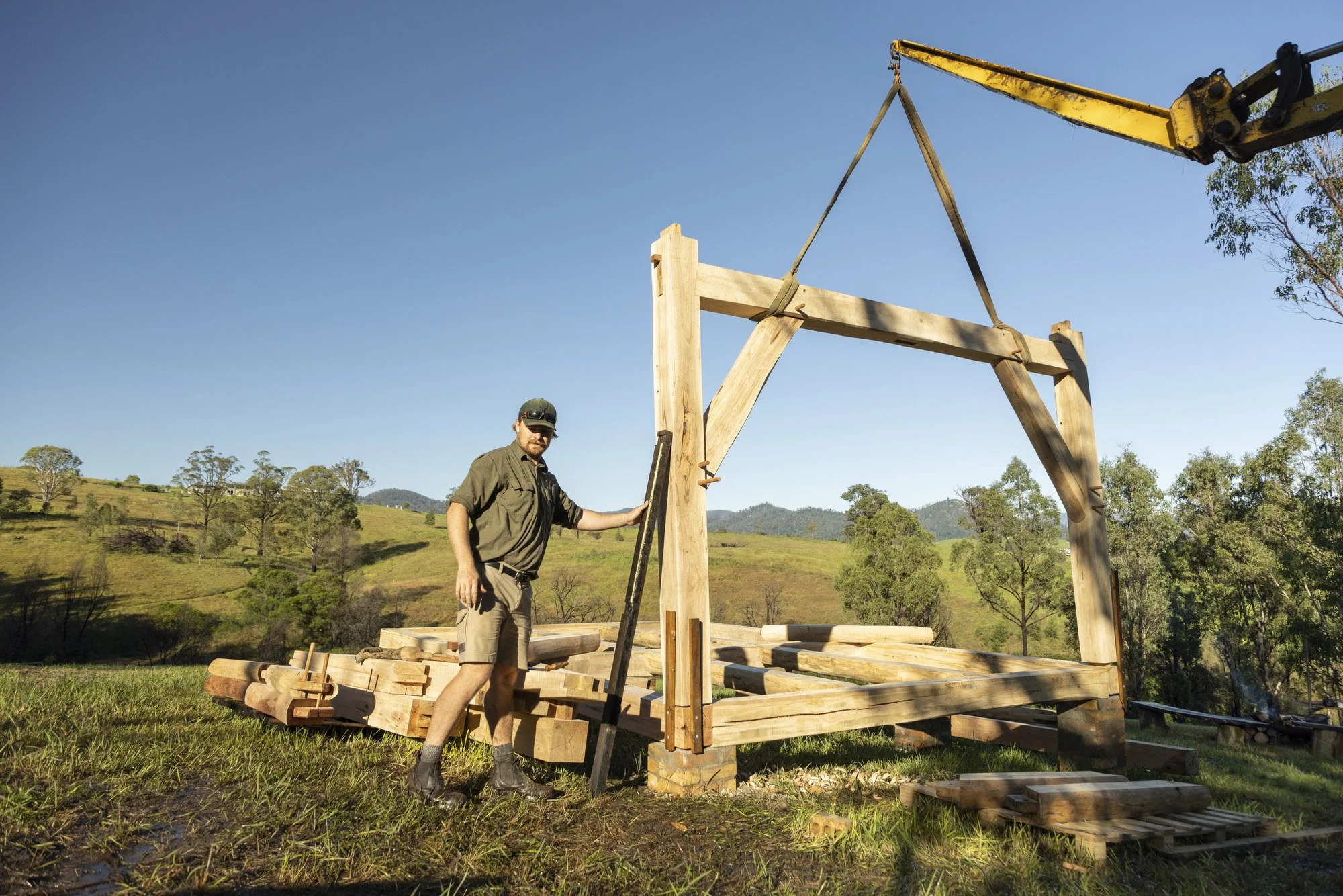Brand photography for Heartwood Timber in Wandella, Bega Valley photographed by Honey Atkinson