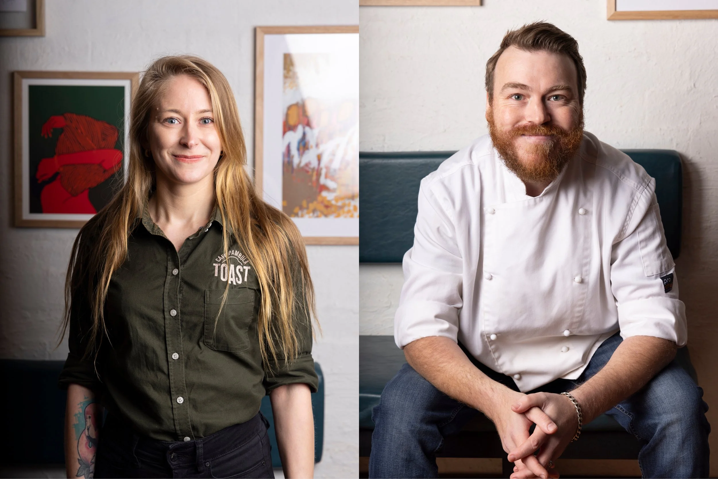 Staff headshot photos of the Toast Cafe Team based in Pambula and Eden