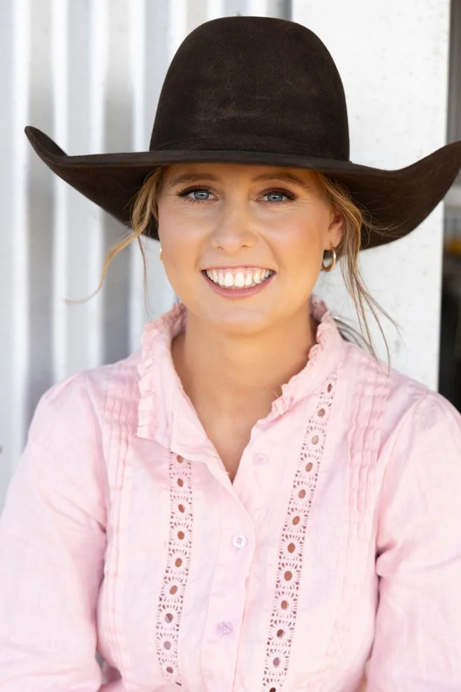 Personal brand portrait, Sophie of Reins to Resilience equine resilience program for teenage girls, Candelo NSW