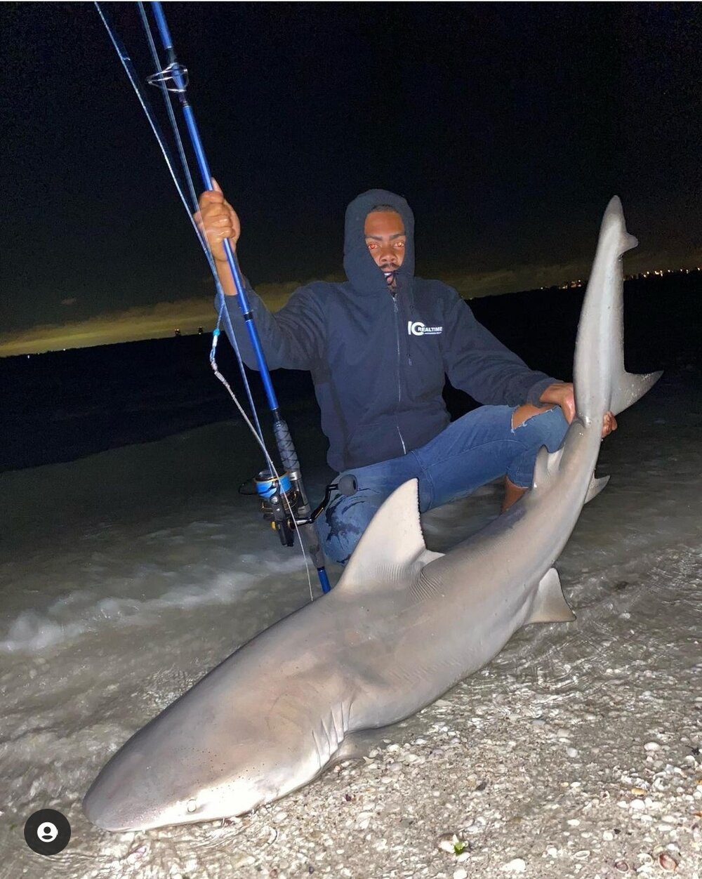 20ft 400/480lbs deployment/drone shark fishing leader with non