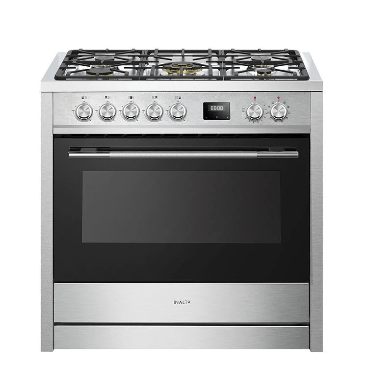 90cm Freestanding Cooker with Induction Cooktop — InAlto