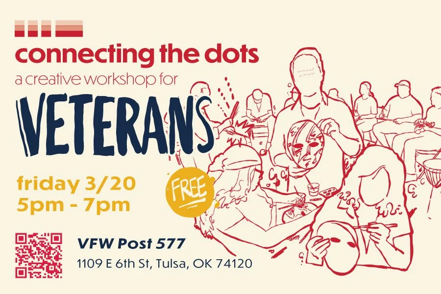 Connecting the Dots: A Creative Workshop for Veterans - Tulsa