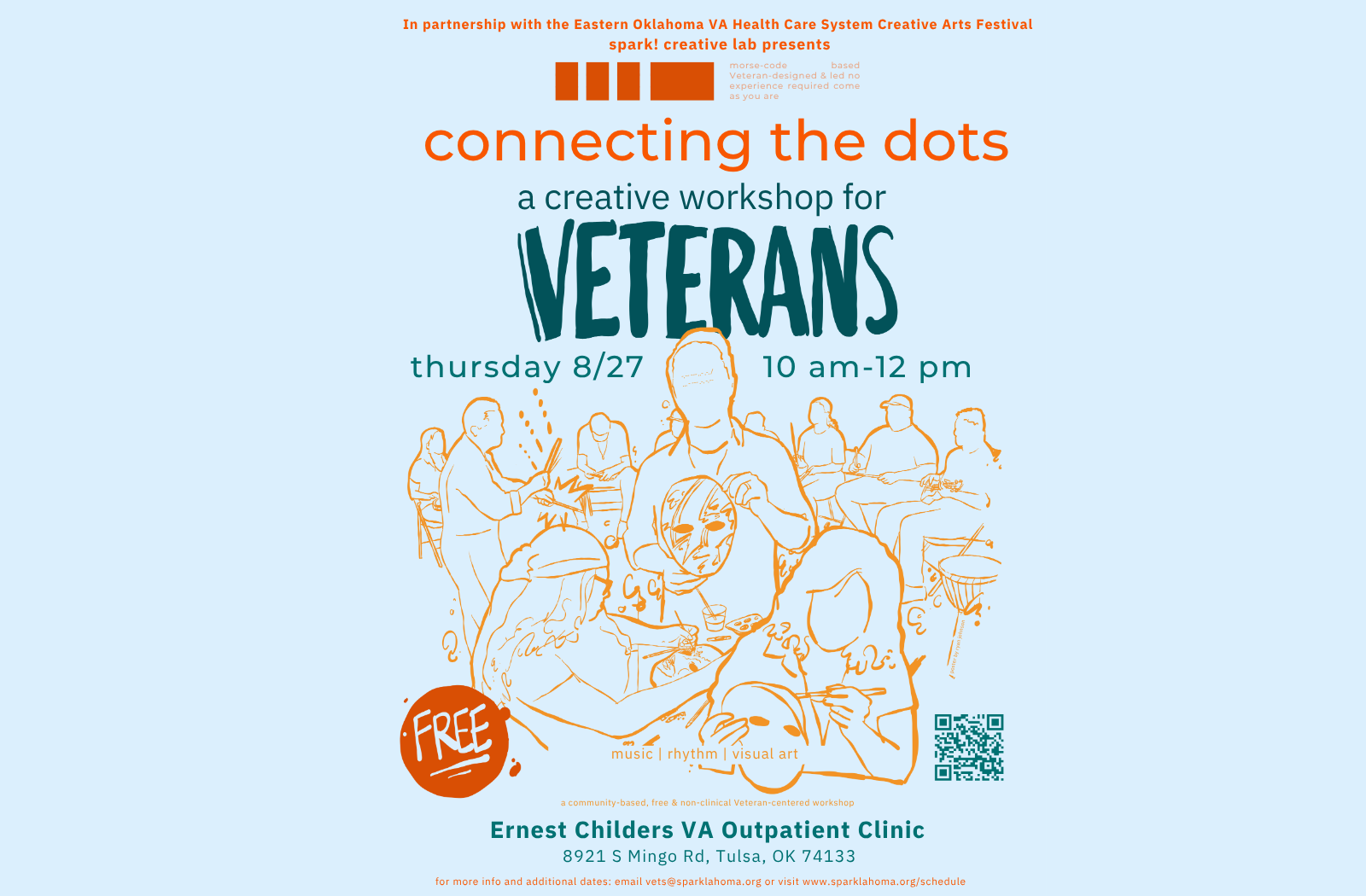 Connecting the Dots: A Creative Workshop for Veterans