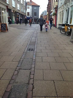A street in the City Centre we walked down on our way to lunch