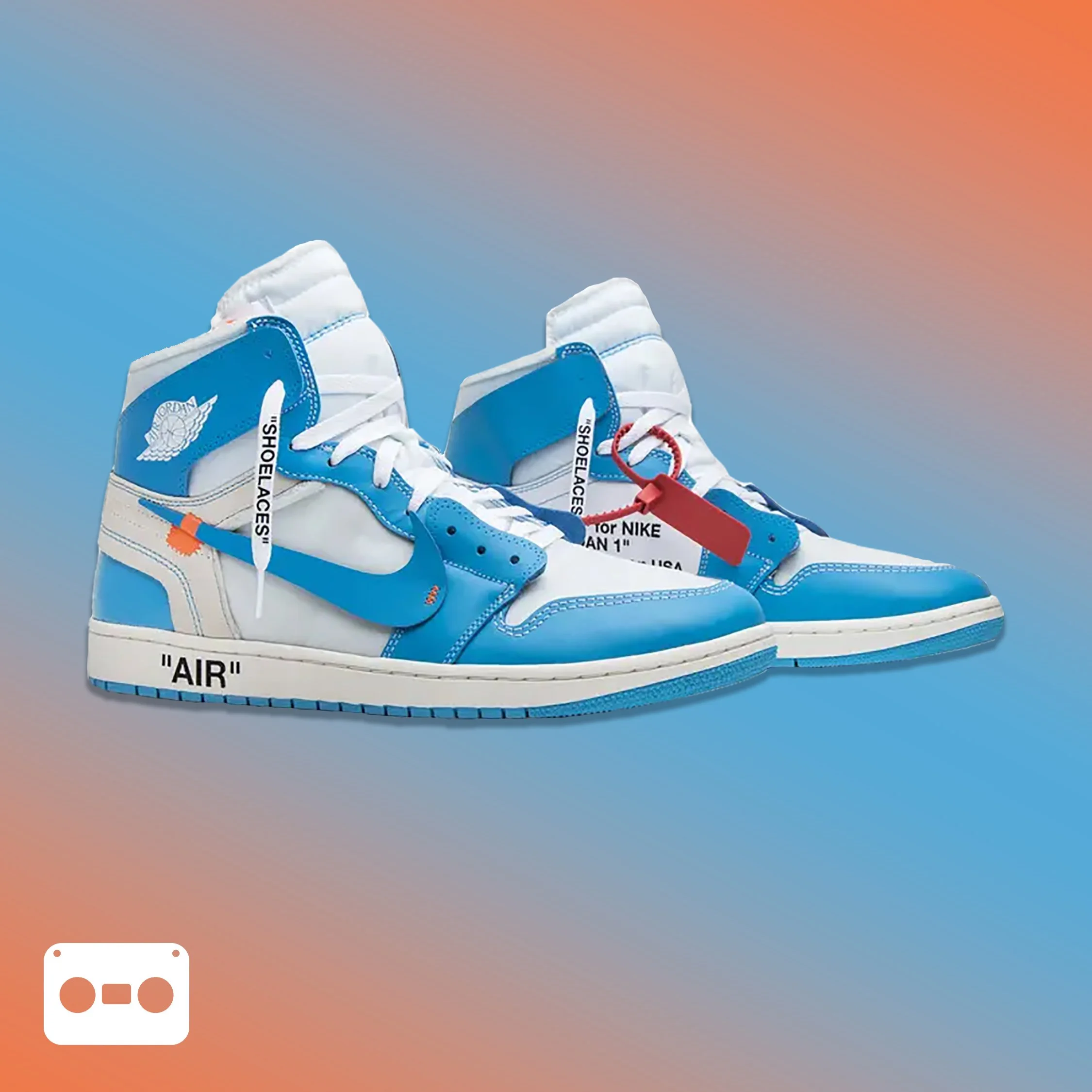 #OffWhite x #AirJordan #1s #Retro #High #OG #UNC