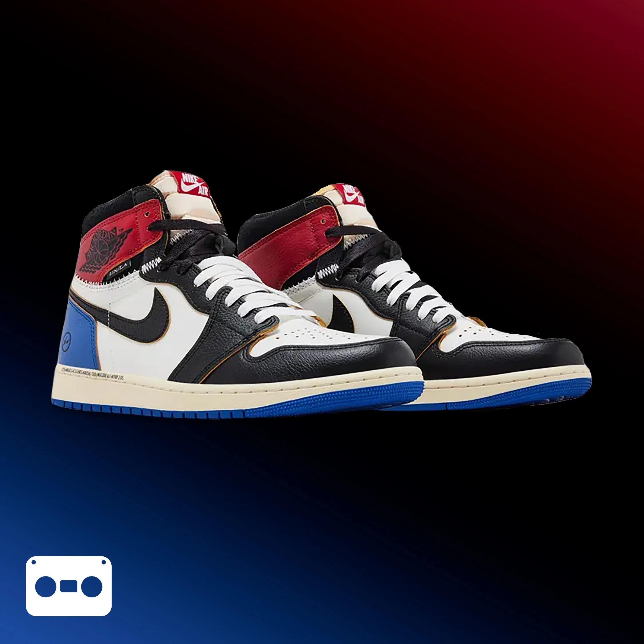 #FragmentDesign x #UnionLA x #AirJordan #1s #Retro #High #OG #VarsityRed