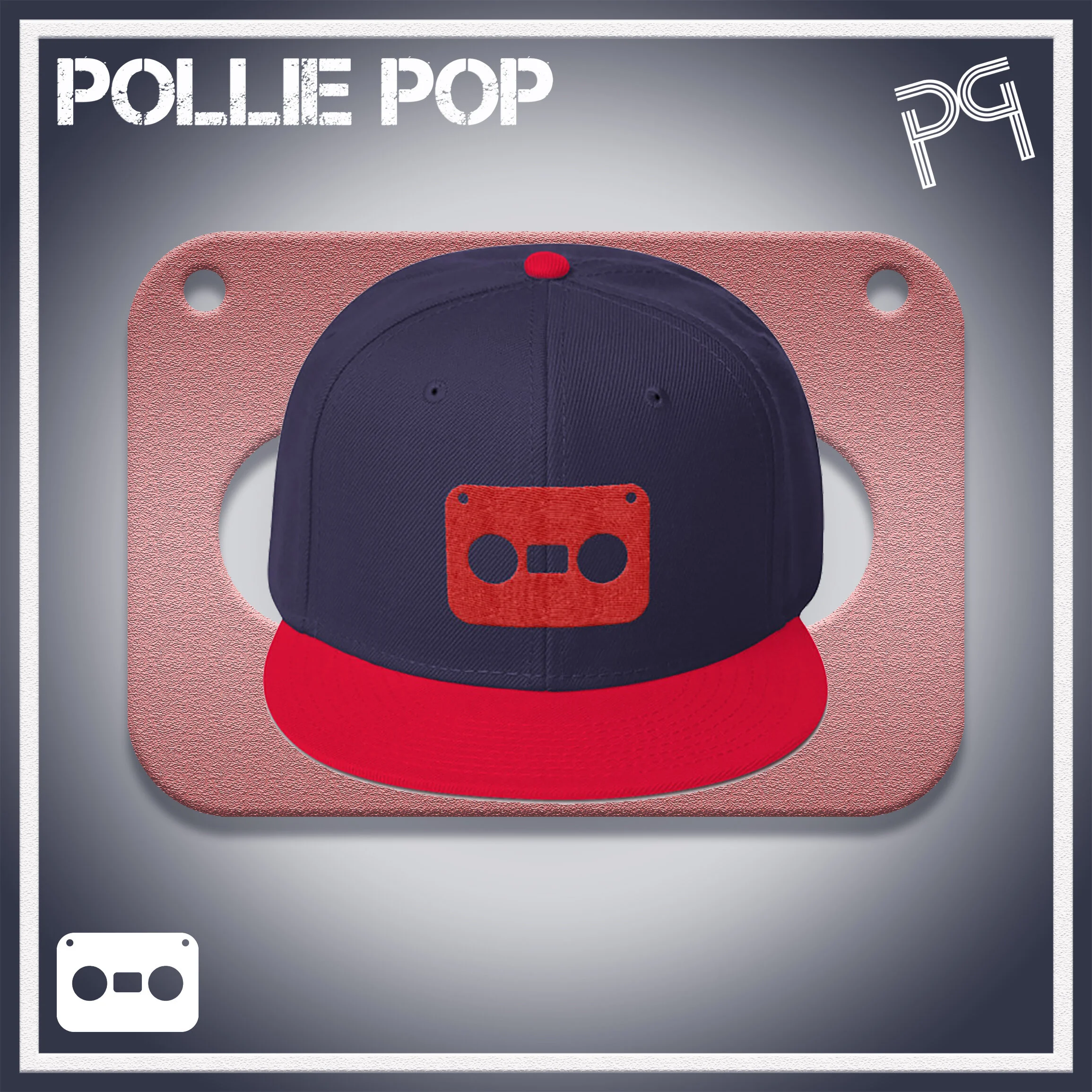 Pollie Pop Hat official ad navy & red red logo).jpg