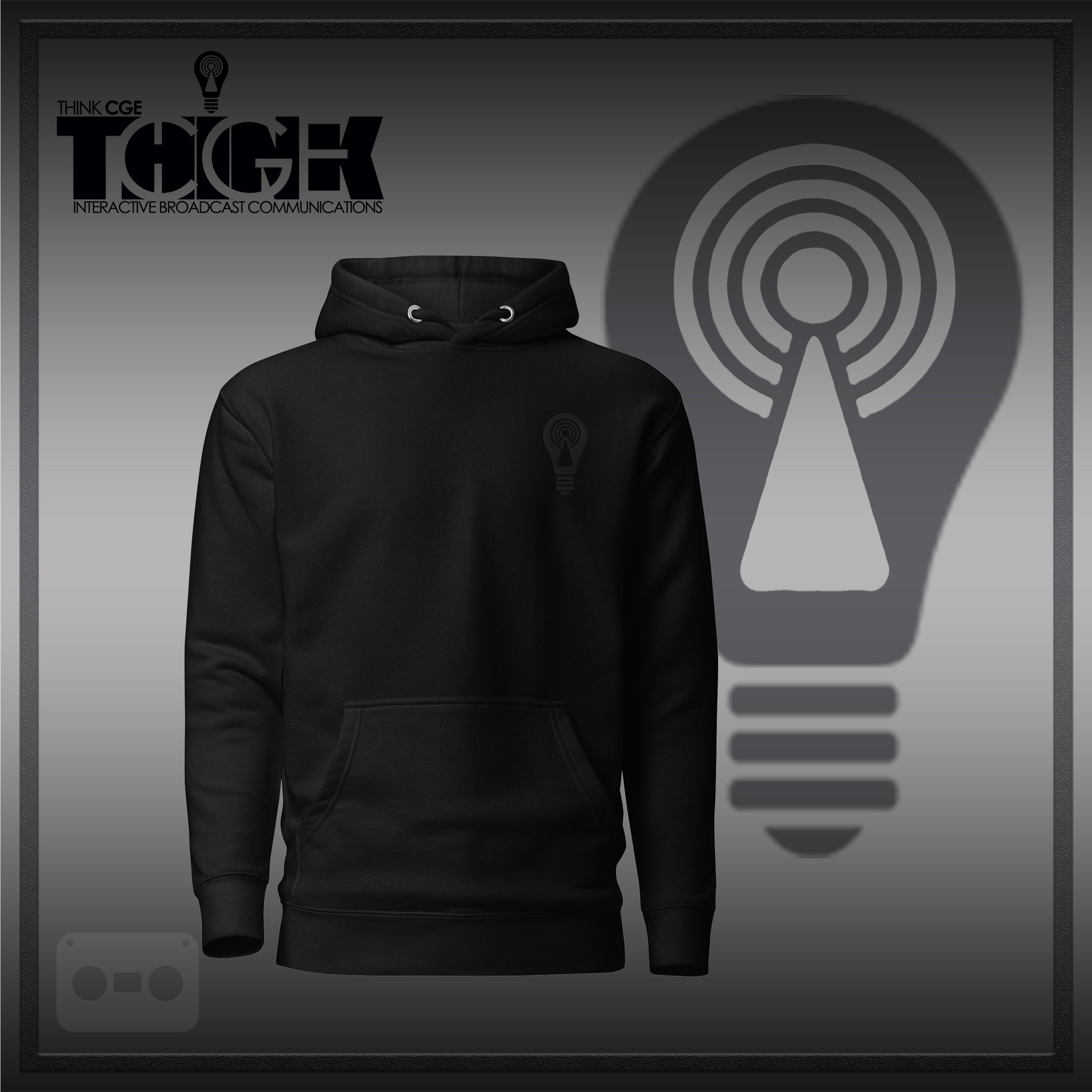 THINKCGE official ad blacc Hoodie Blacc Bulb.jpg