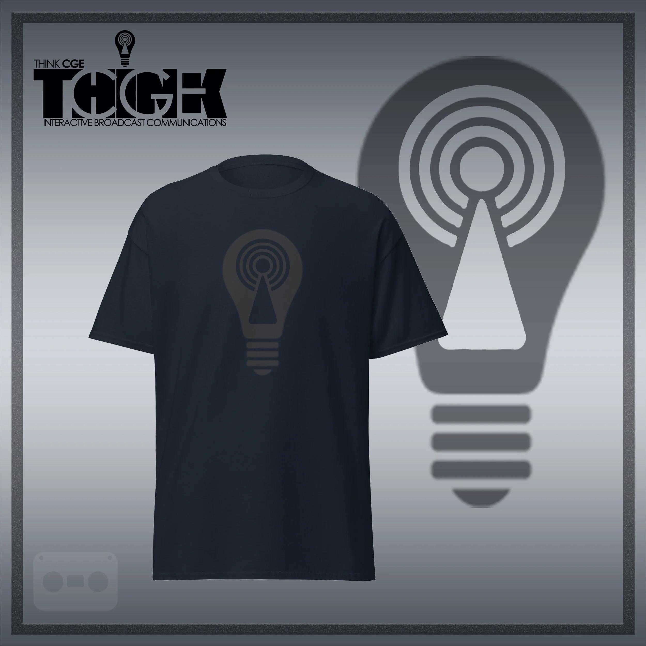 THINKCGE tShirt official ad navy T Blacc Bulb.jpg