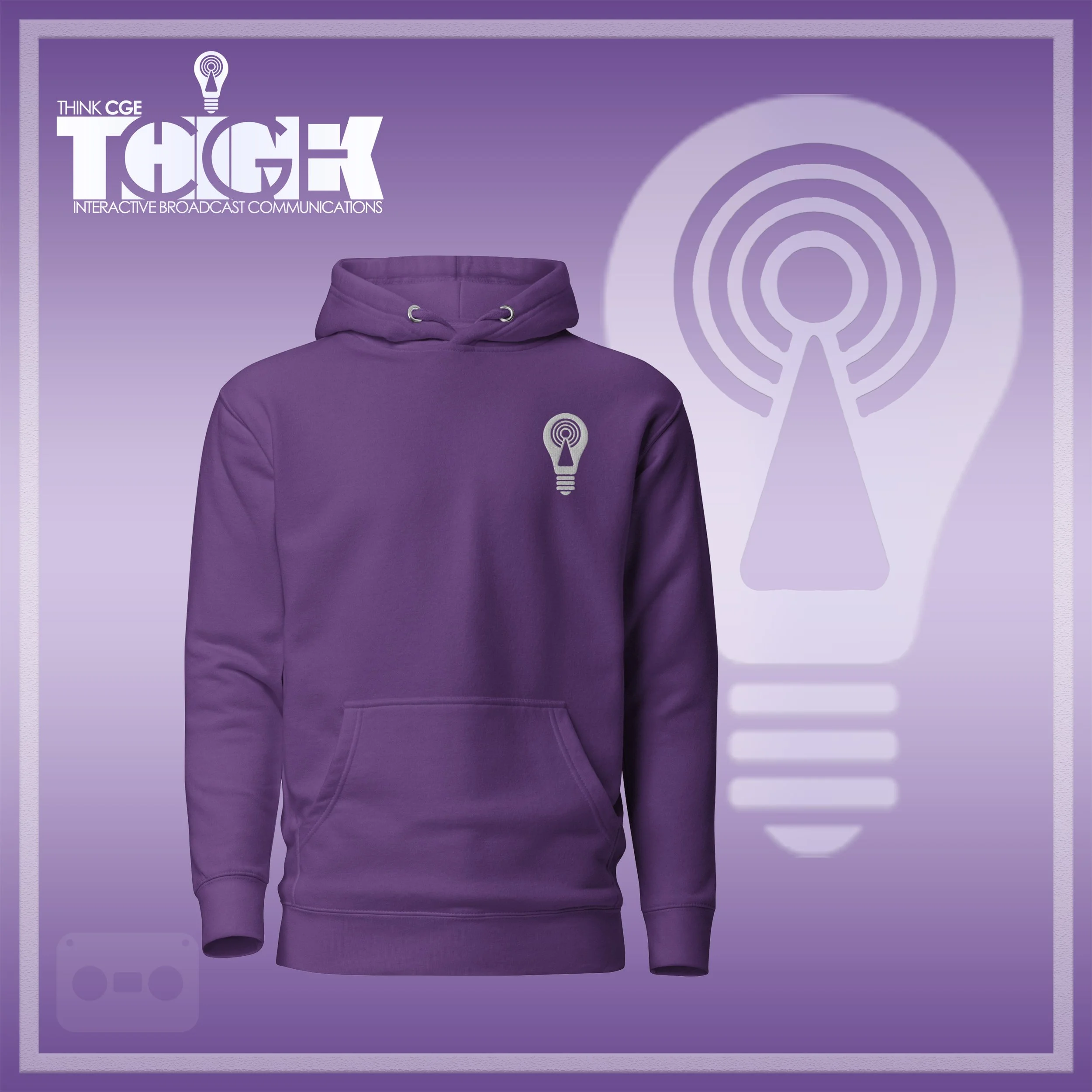 THINKCGE official ad Purple Hoodie White Bulb.jpg