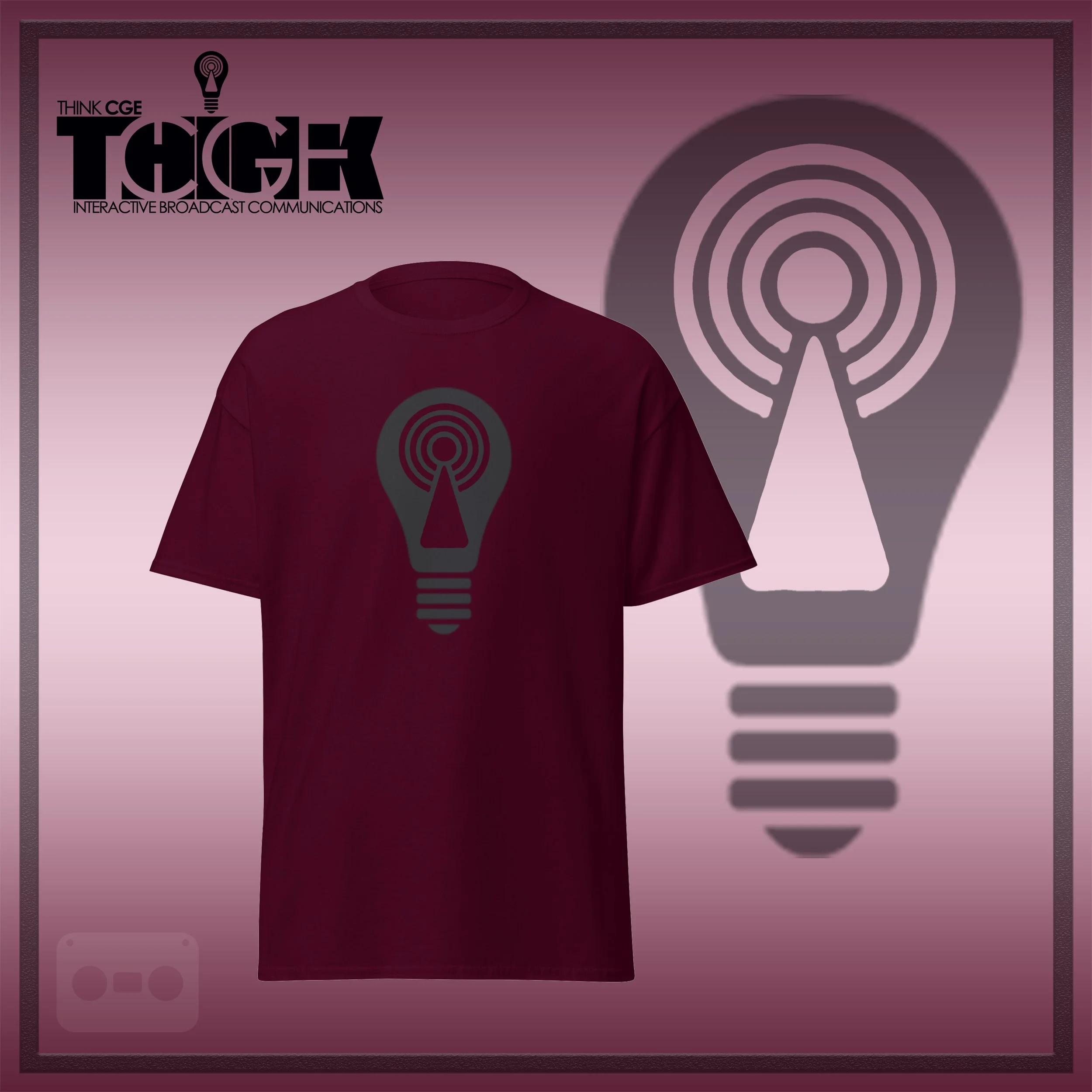 THINKCGE tShirt official ad Maroon T Blacc Bulb.jpg