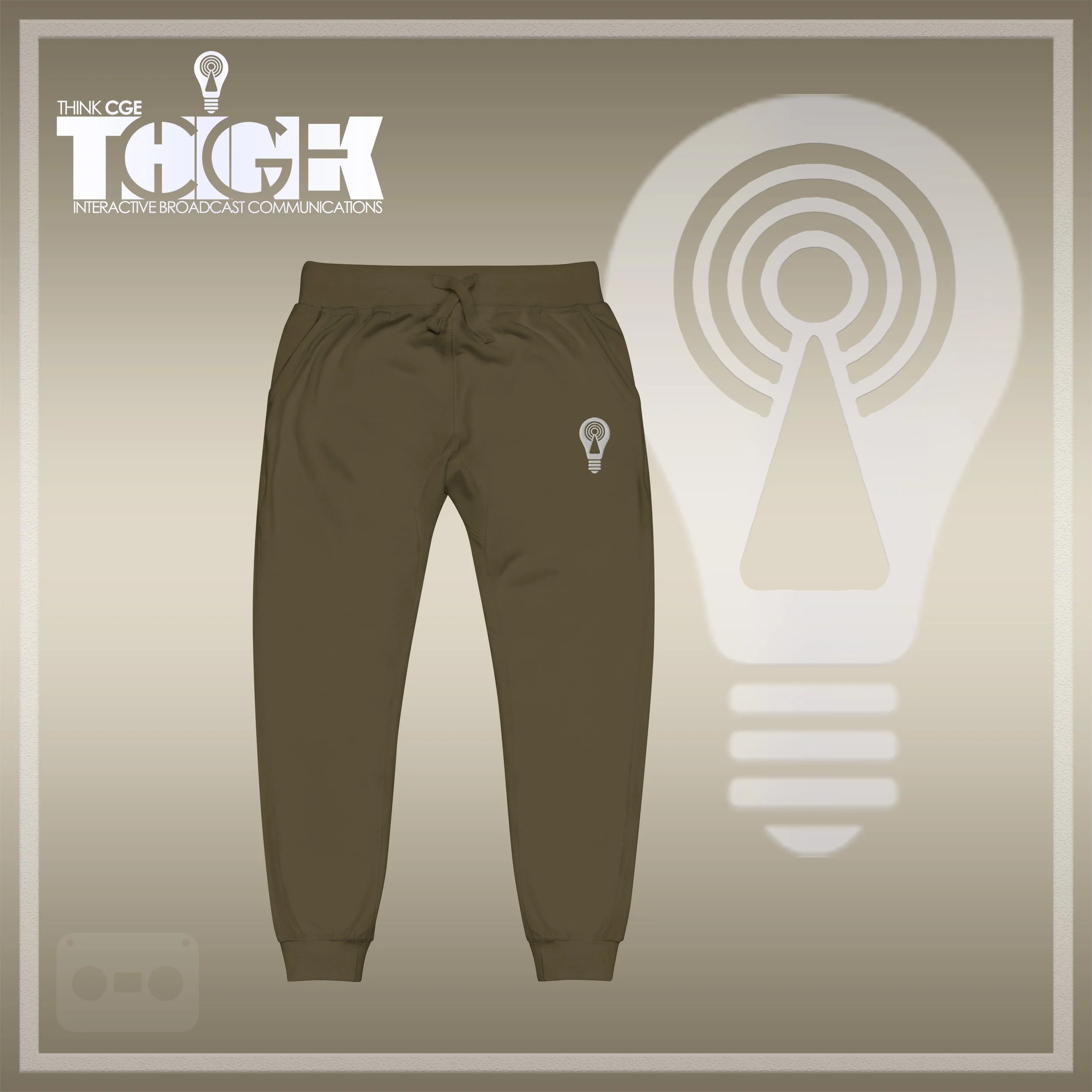 THINKCGE official ad Military joggers White Bulb.jpg