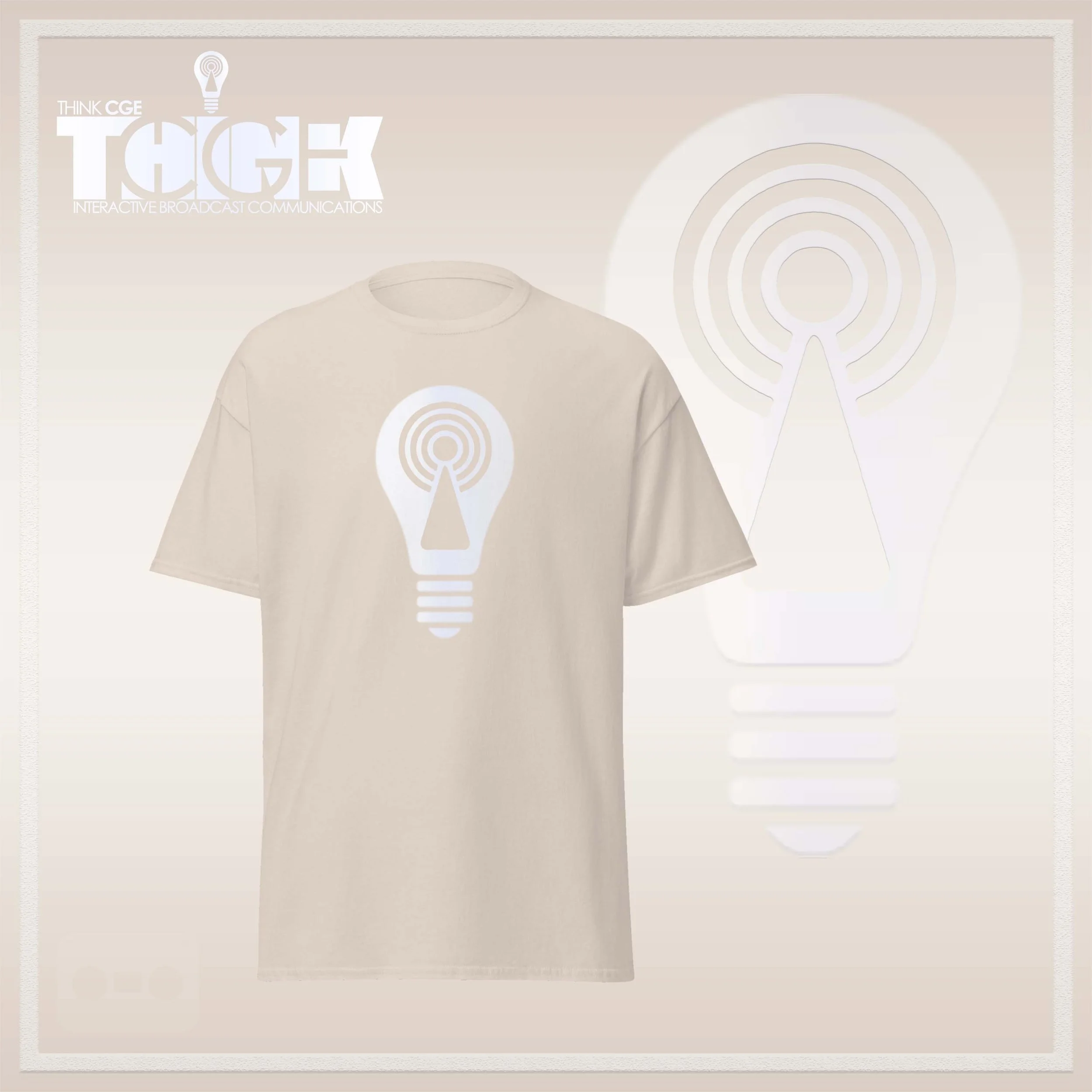 THINKCGE tShirt official ad natural T White Bulb.jpg