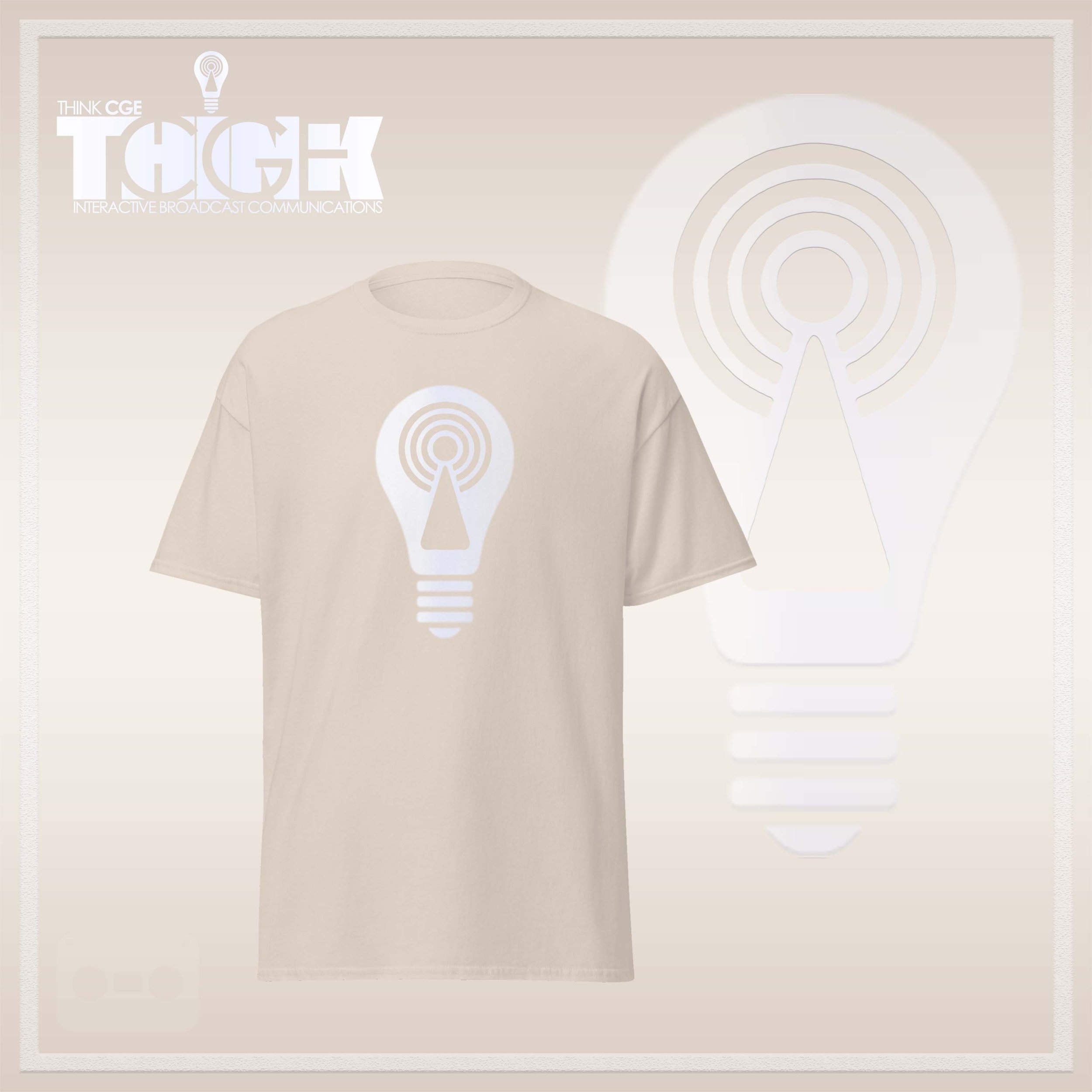 THINKCGE tShirt official ad natural T White Bulb.jpg