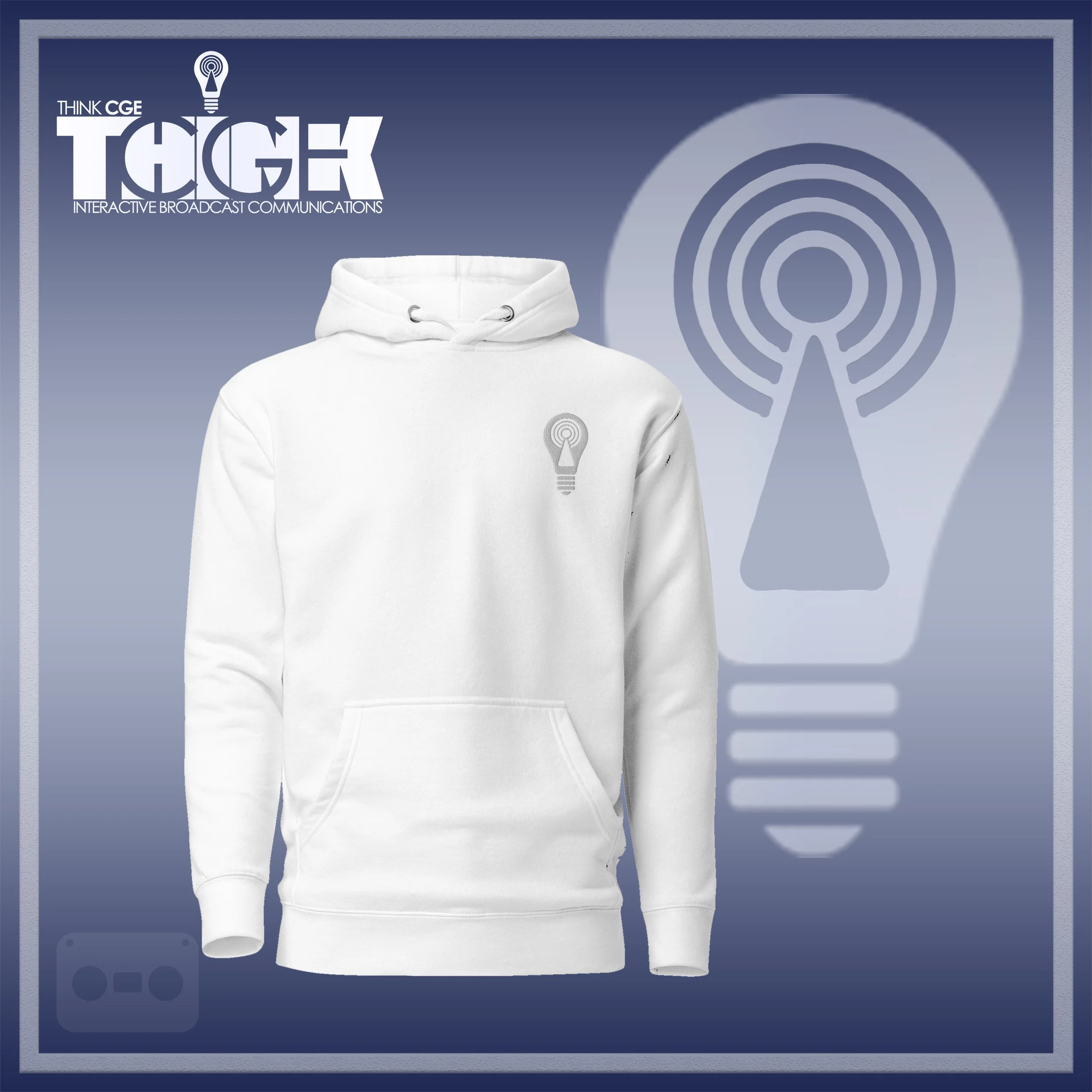 THINKCGE official ad white Hoodie White Bulb.jpg