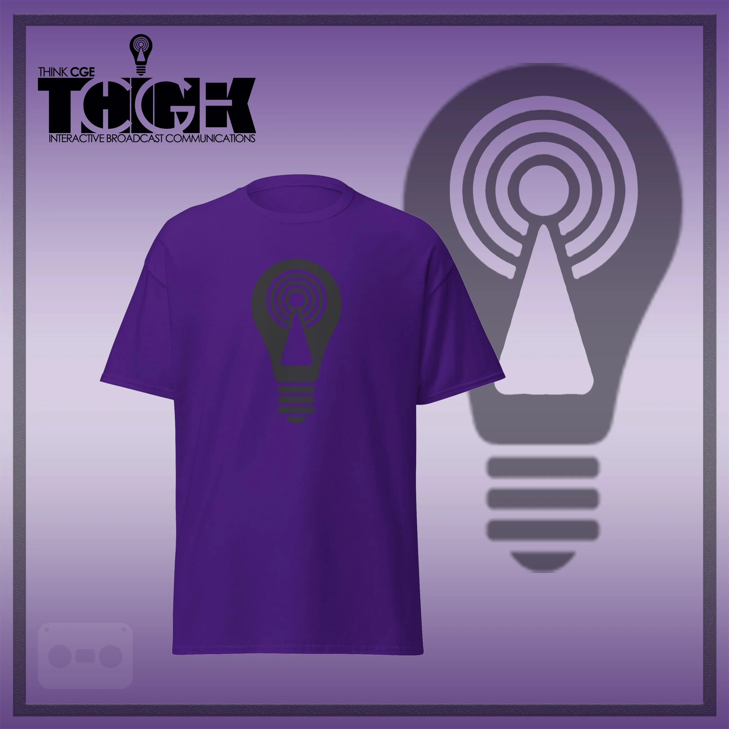 THINKCGE tShirt official ad Purple T Blacc Bulb.jpg