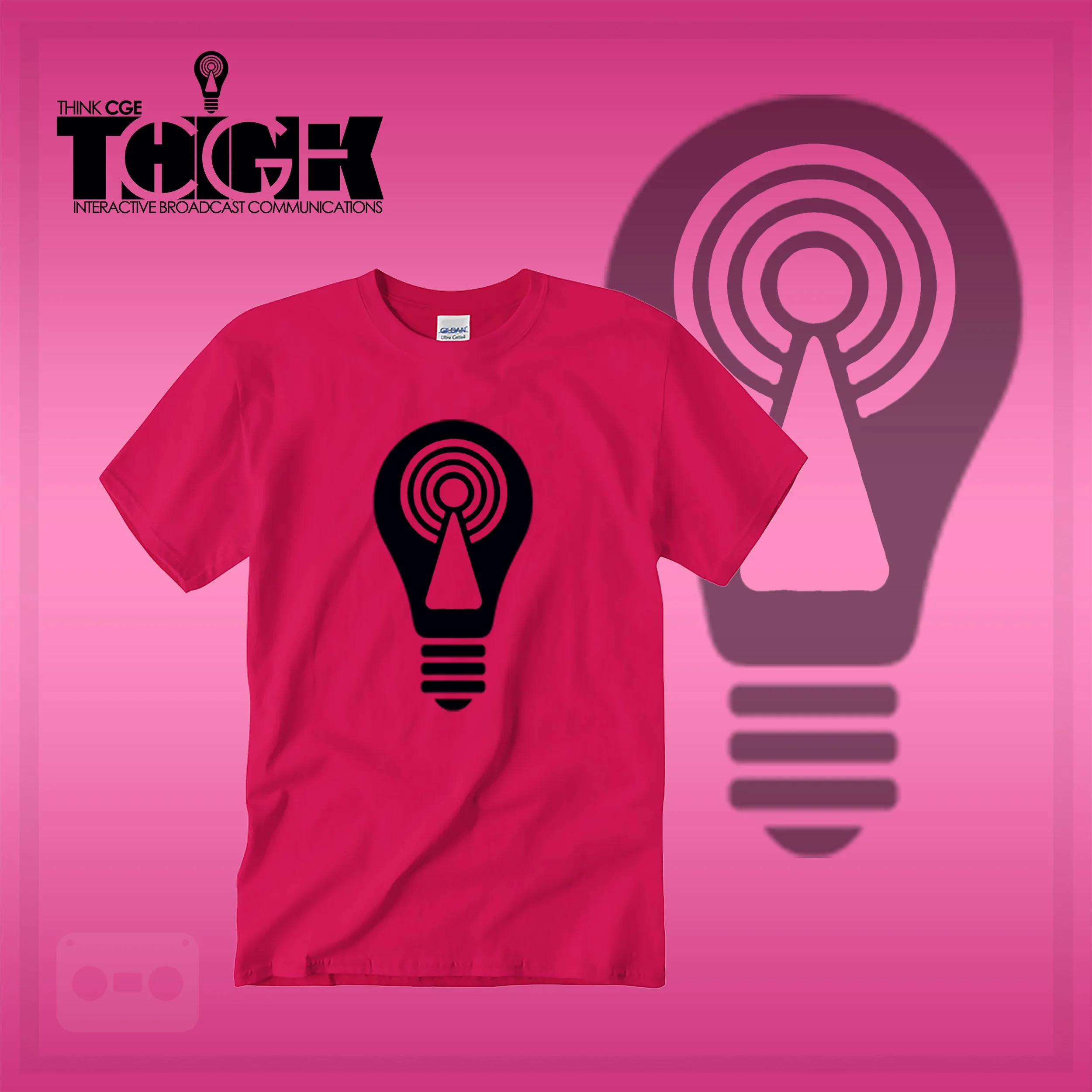 THINKCGE tShirt official ad Fusha T Blacc Bulb.jpg