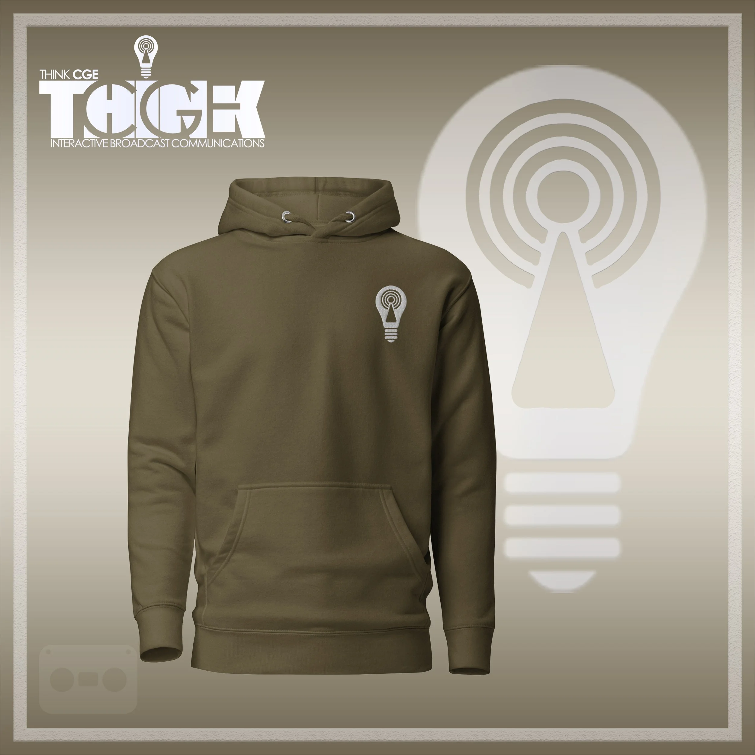 THINKCGE official ad Military Hoodie White Bulb.jpg
