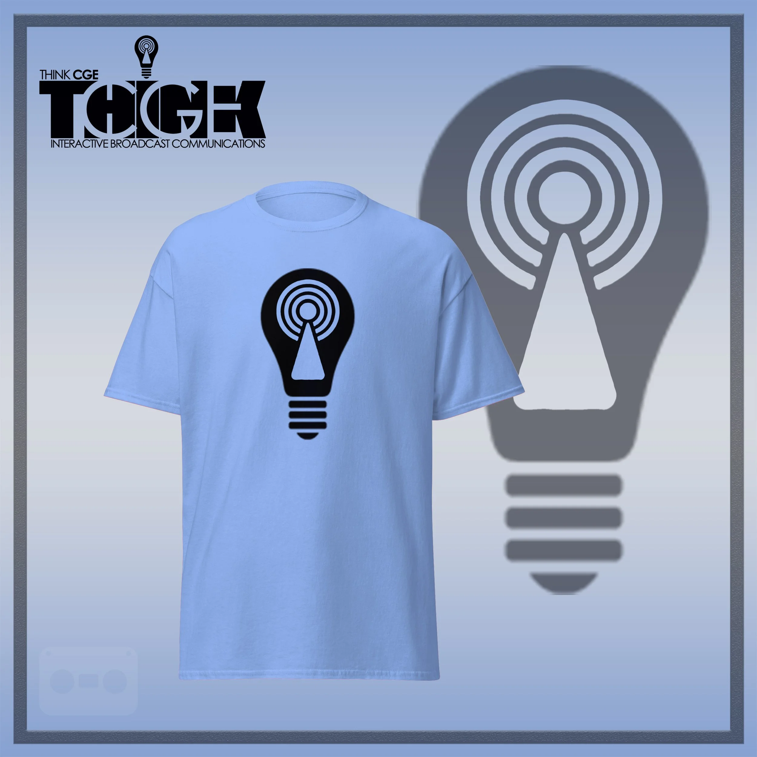 THINKCGE tShirt official ad carolina-blue T Blacc Bulb.jpg