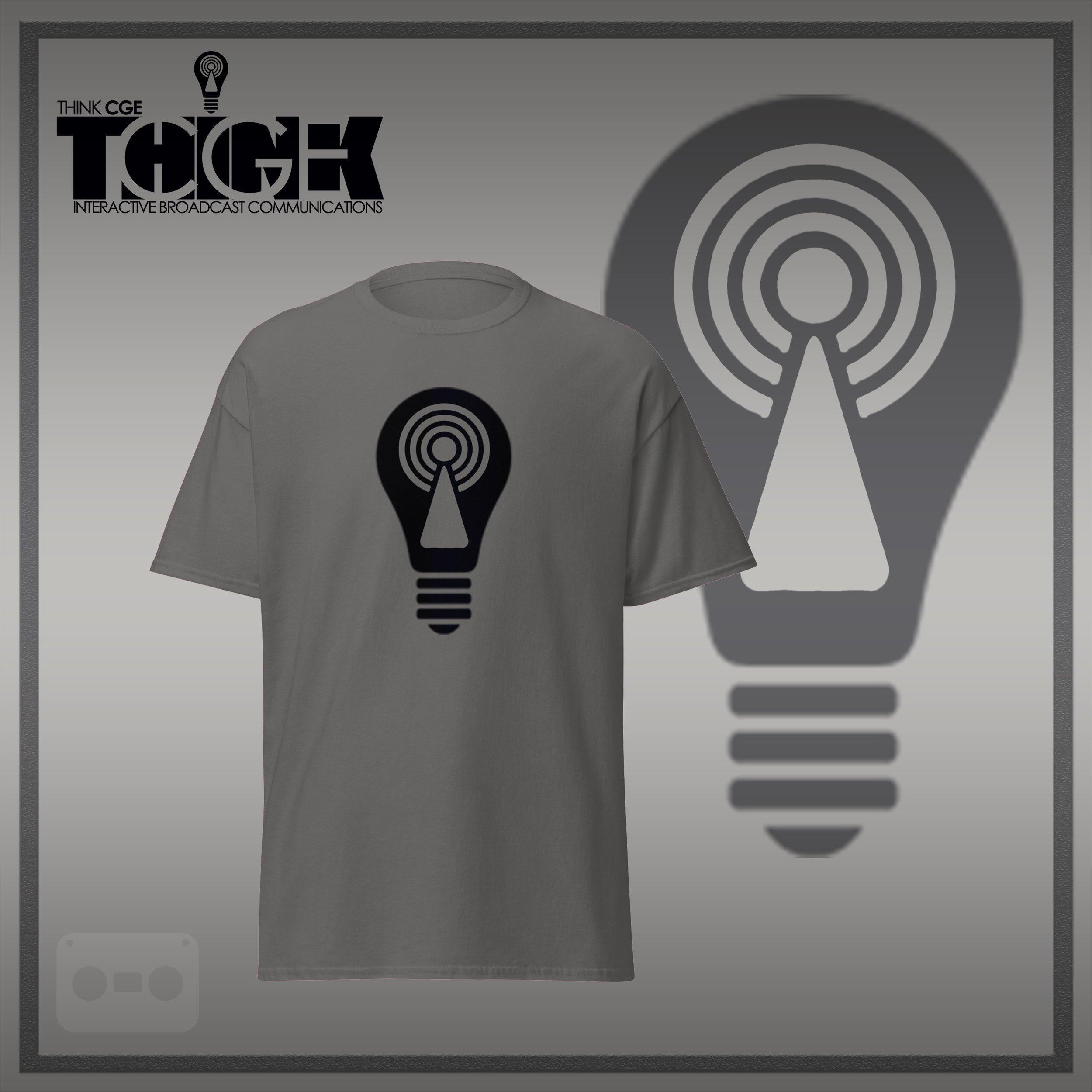 THINKCGE tShirt official ad charcoal T Blacc Bulb.jpg