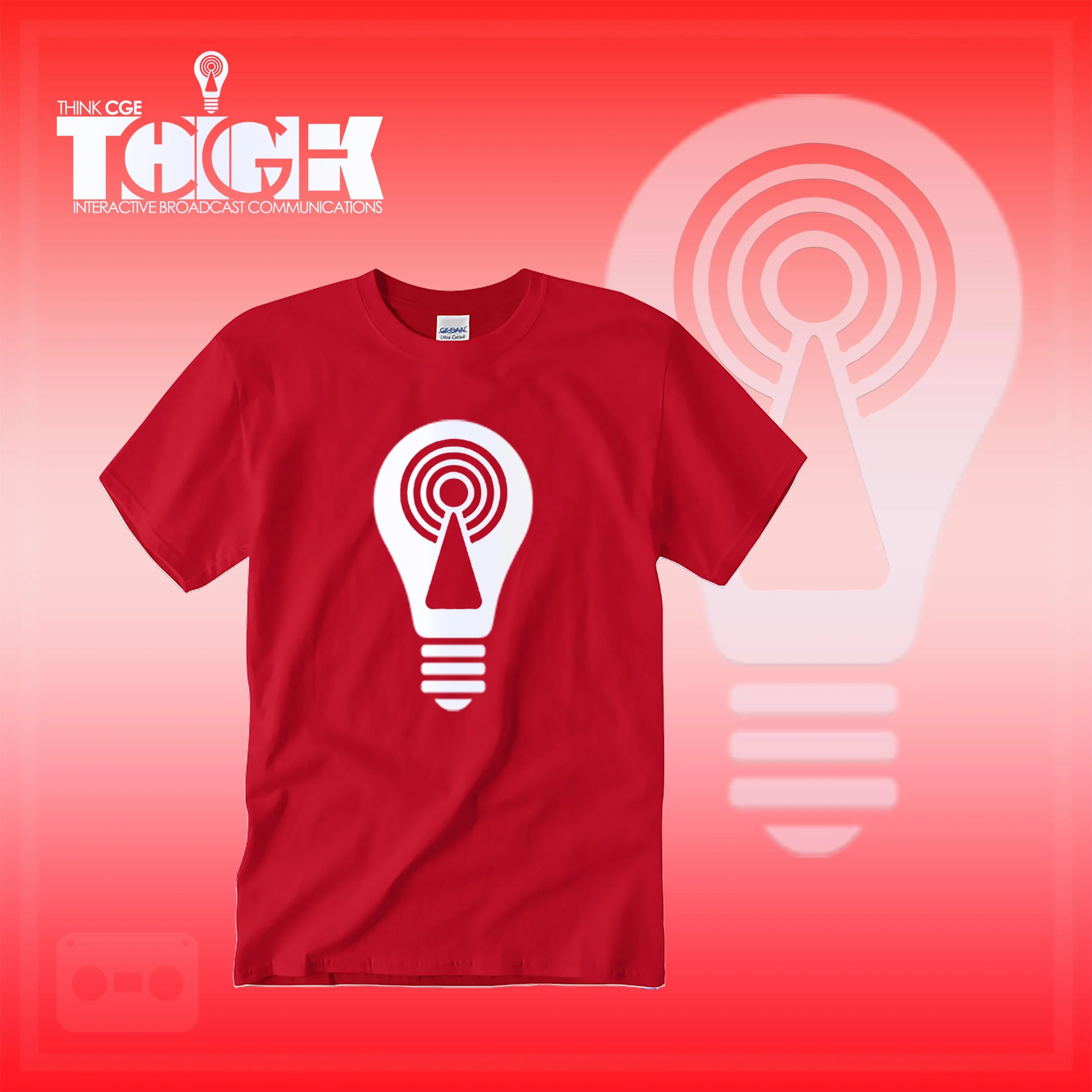 THINKCGE tShirt official ad Red T White Bulb.jpg